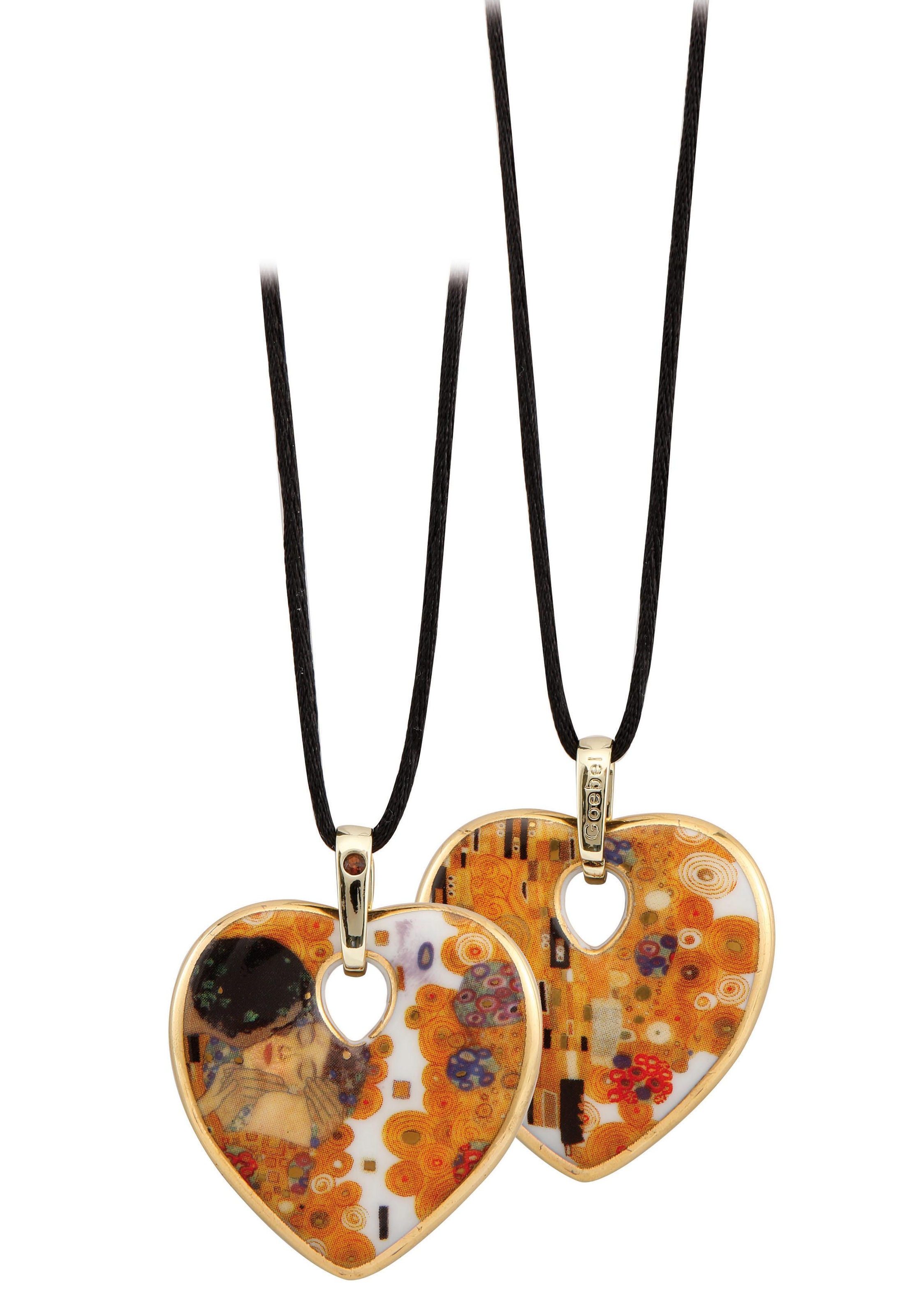 Kette mit Anhänger »Der Kuss, Artis Orbis Gustav Klimt, 67045101«