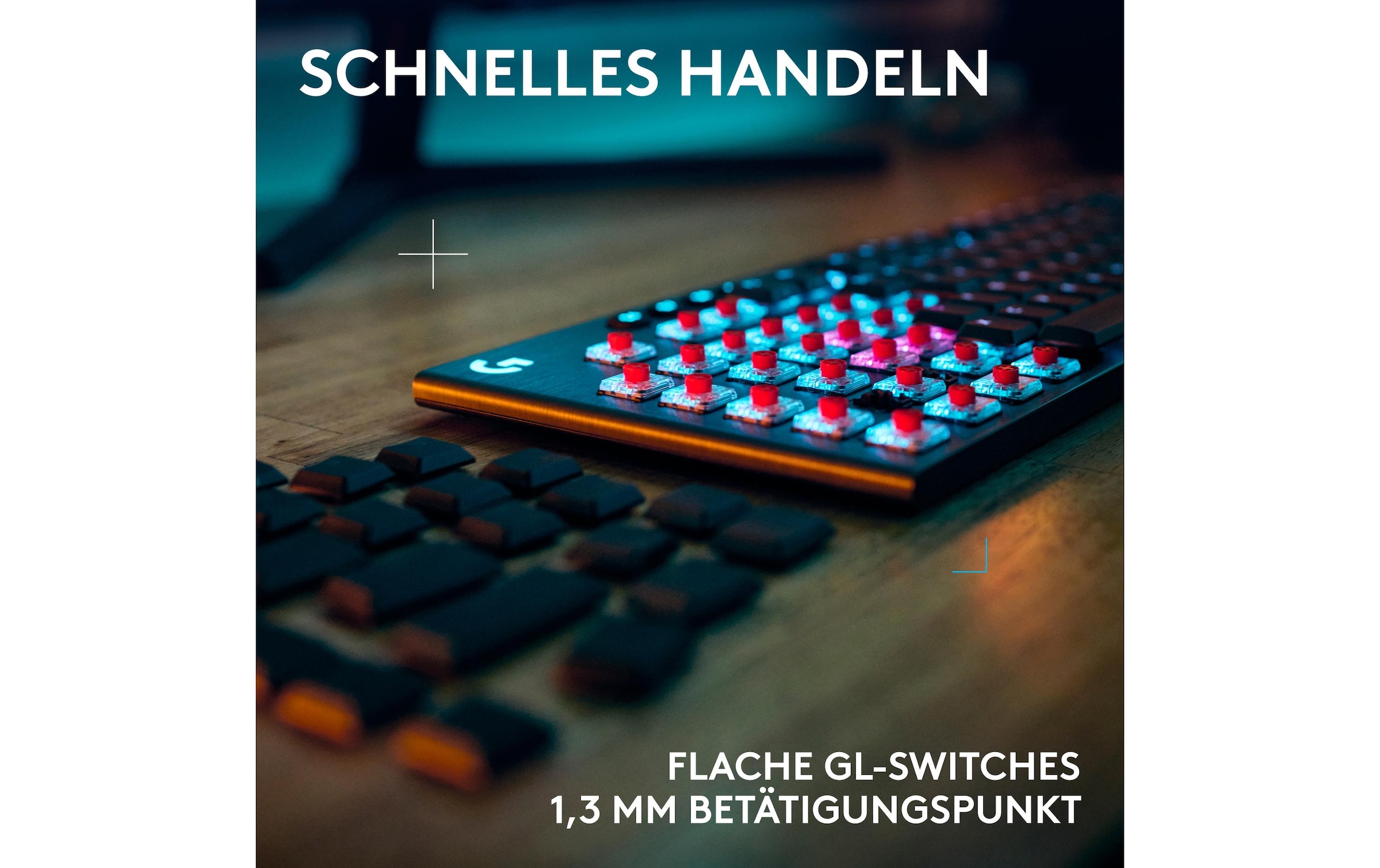 Logitech Gaming-Tastatur »G915 X Lightspeed GL Tactile«, (Ziffernblock)