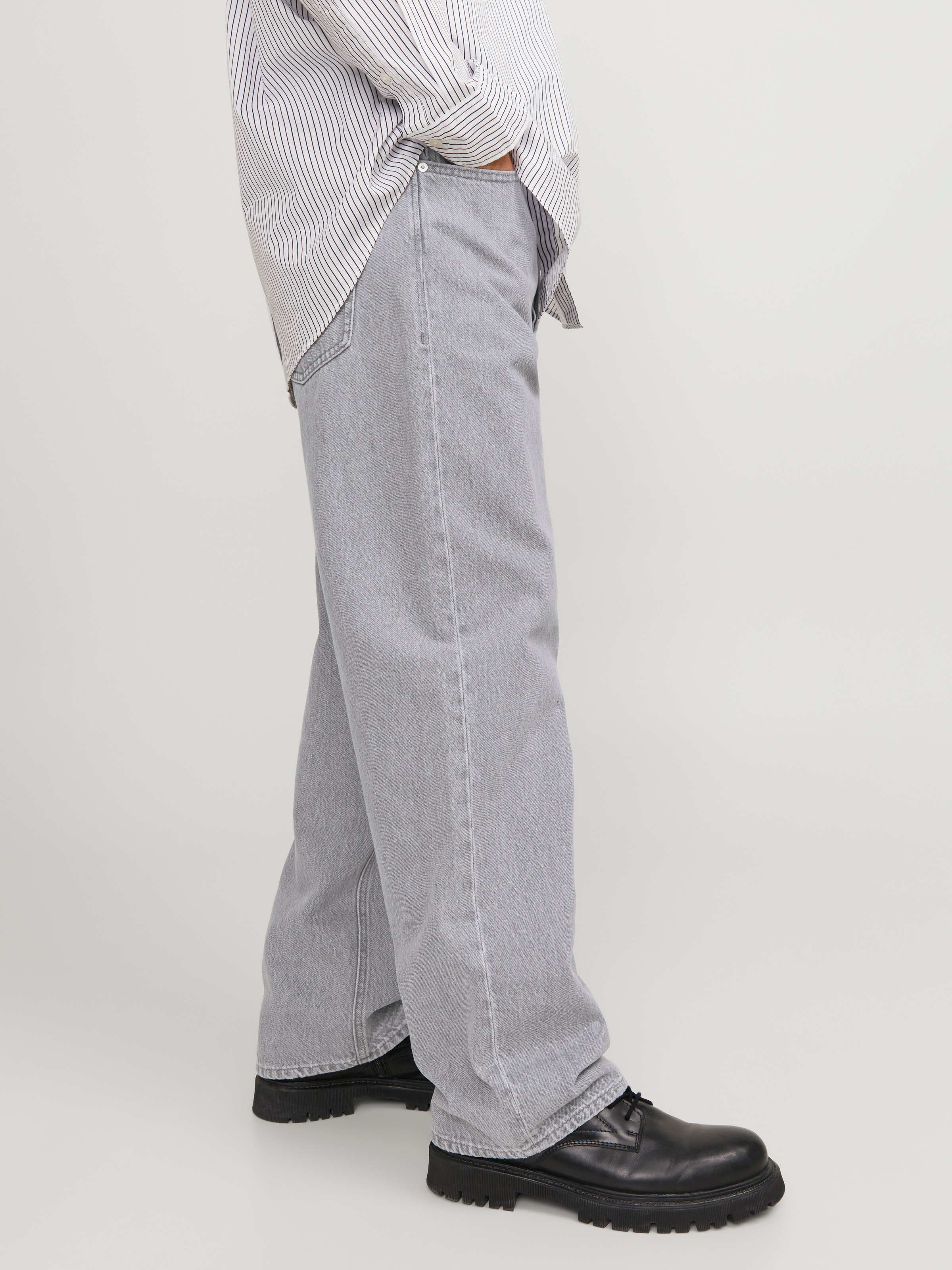 Jack & Jones Relax-fit-Jeans »JJIALEX mit cleanem Look und Taschenvielfalt«, mit Gürtelschlaufen