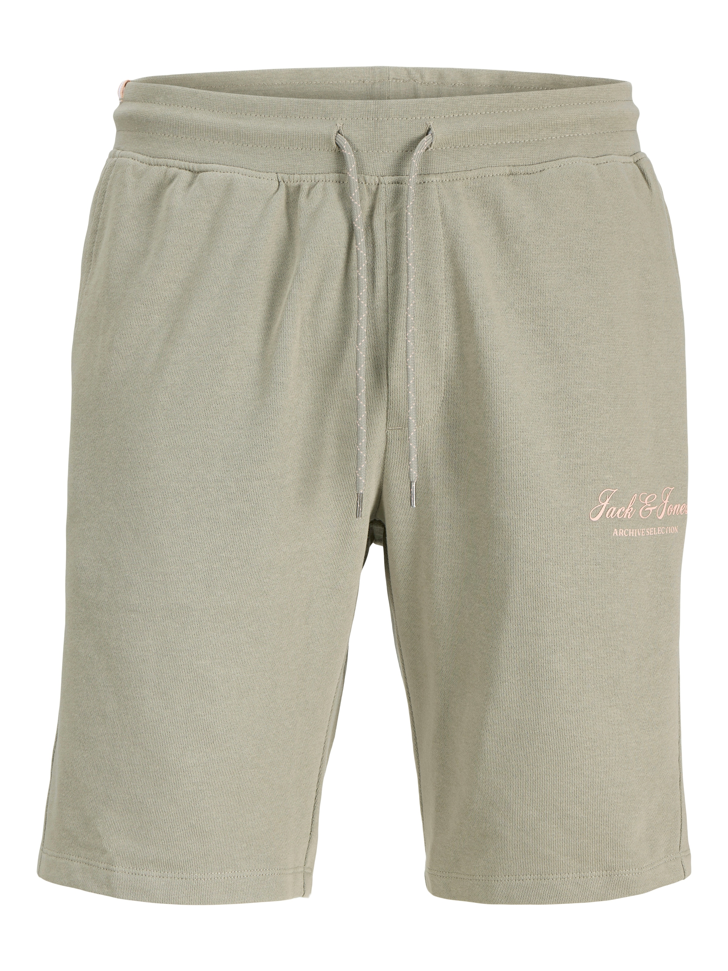 Jack & Jones Laufhose »JPSTGORDON ARCHIVE COLOR SWEAT SHORT MID«  mit Logo Schriftzug
