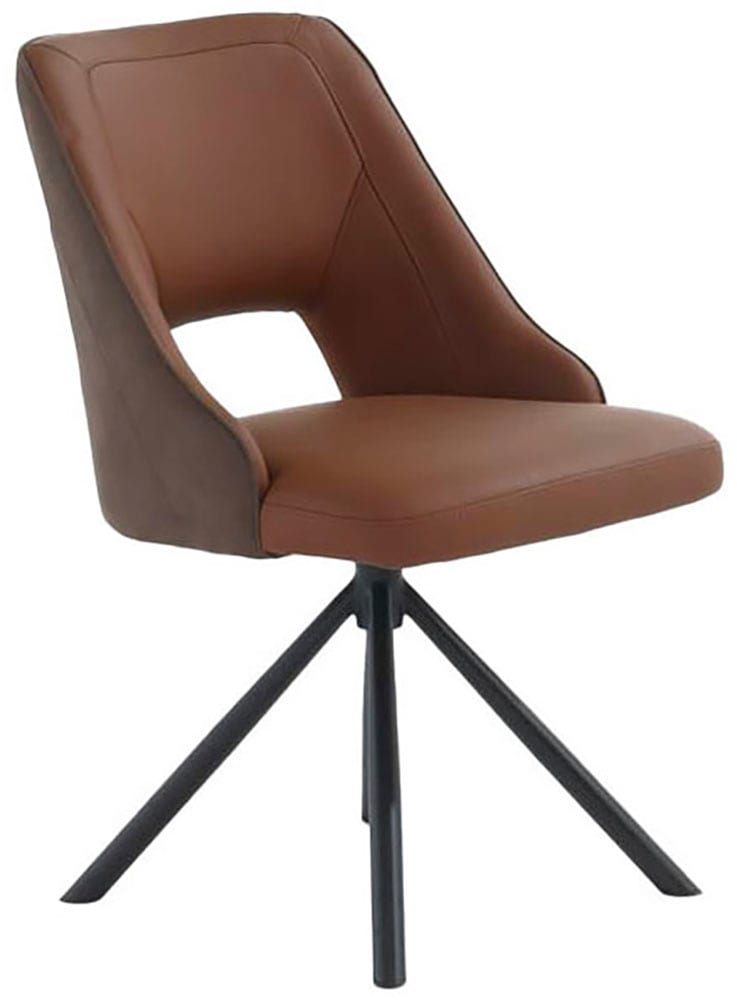 Jockenhöfer Gruppe Chaise pivotante »Milo (Set, 2 St.)« (Ensemble) 2 cuiscuir véritable, avec fonction pivotante (360°), supporte jusqu'à 150 kg