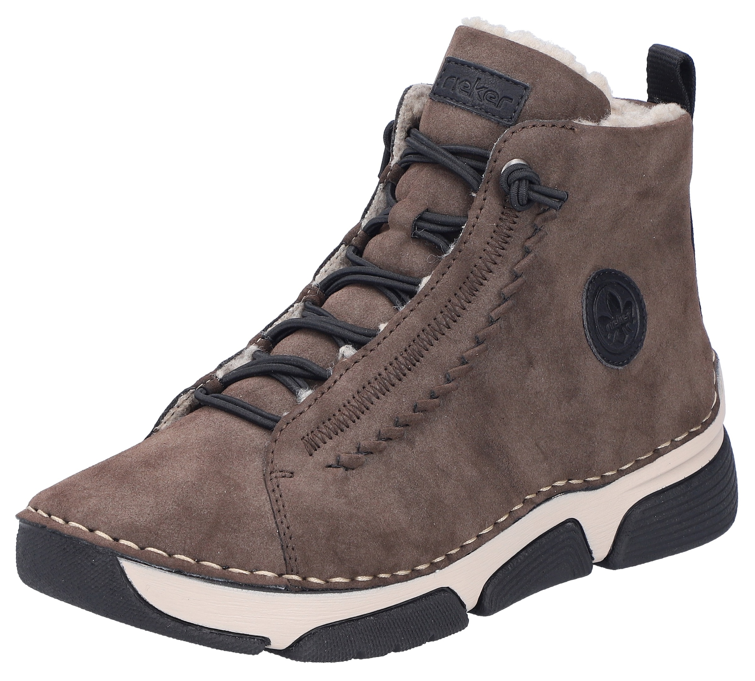 Rieker Bottes d'hiver  bottine d’hiver, bottes outdoor, doublure chaude, fermeture éclair intérieure
