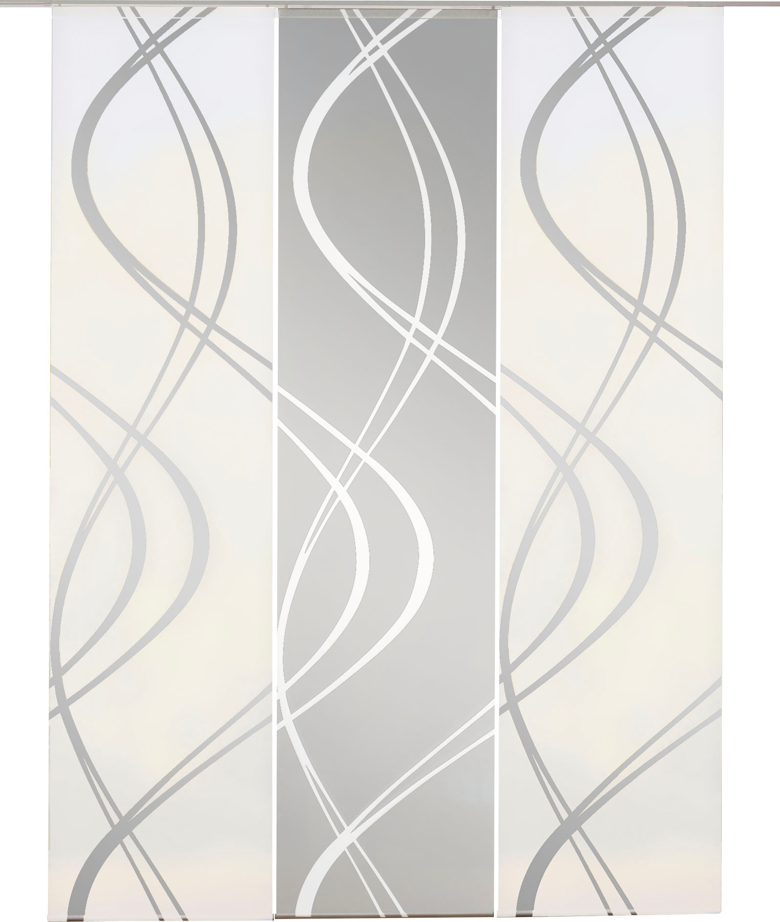 Image of HOME WOHNIDEEN Schiebegardine »DAN«, (3 St.), HxB: 245x60, inkl. Befestigungszubehör bei Ackermann Versand Schweiz