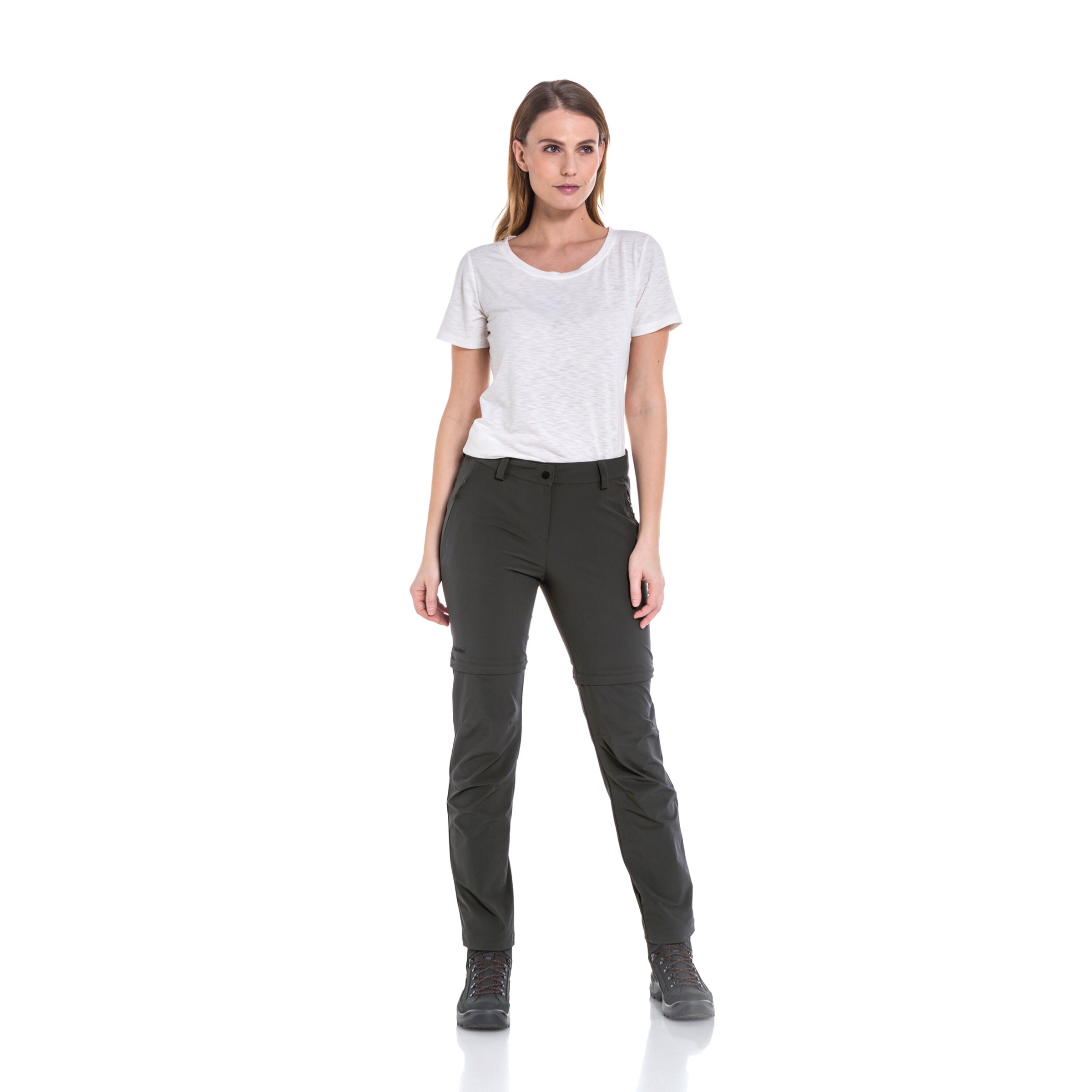Image of Schöffel Zip-off-Hose "Pants Ascona Zip Off" aus Nylon, mit Elasthan-Anteil, sportlicher Stil, für Trekking