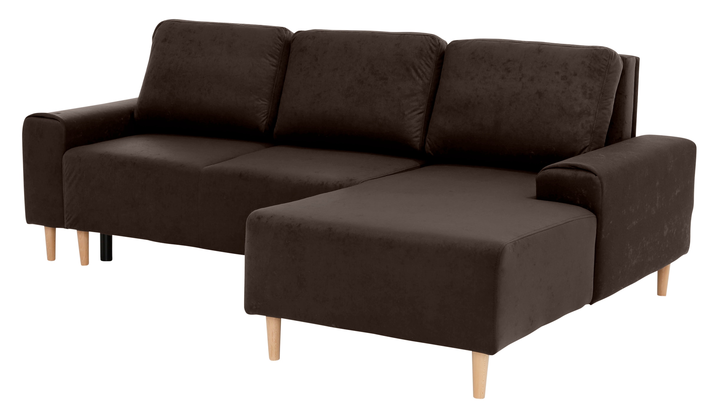 Home affaire Ecksofa »Samu L-Form« wahlweise mit Bettfunktion und Bettkasten