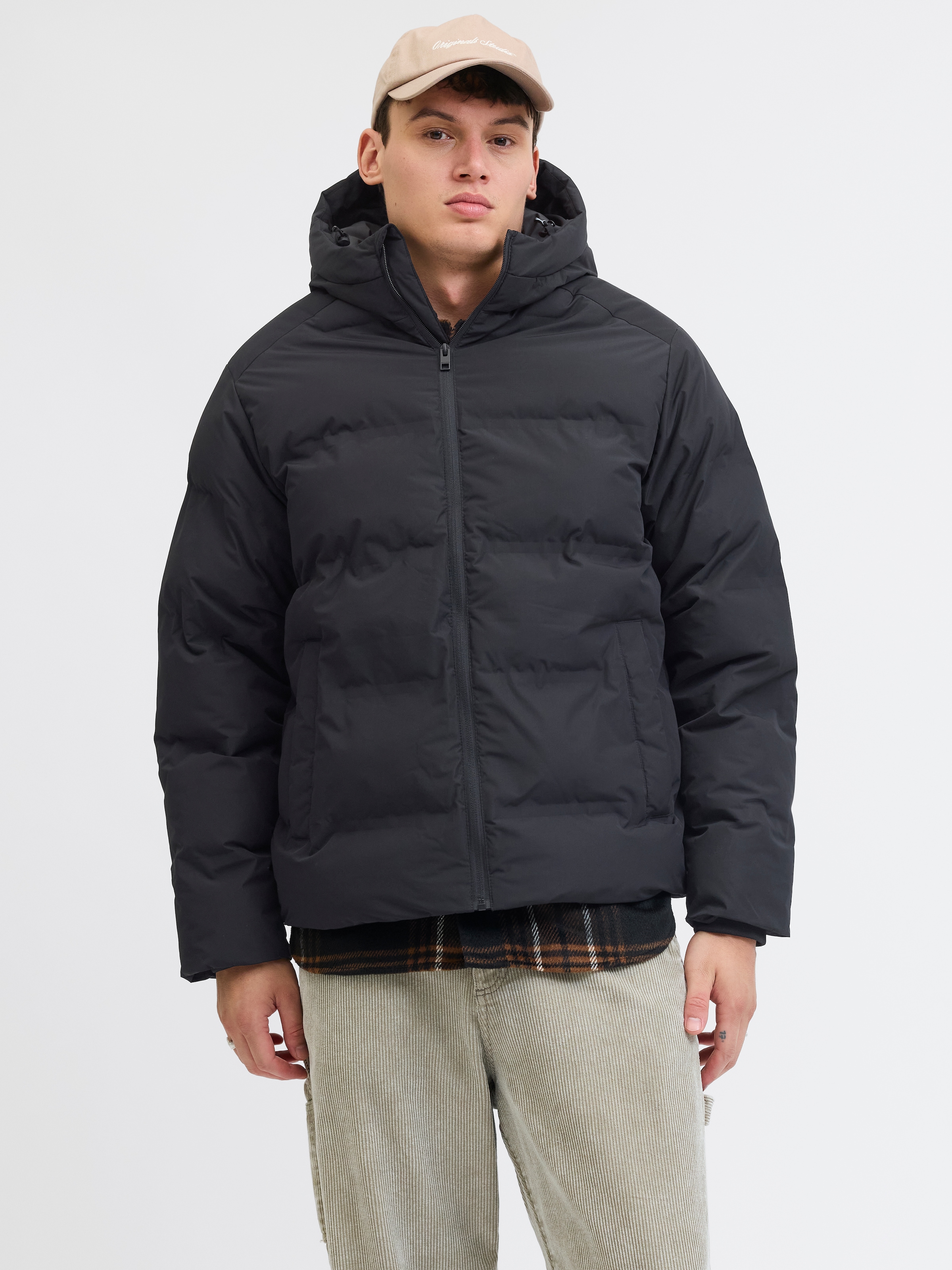 Image of Jack & Jones Steppjacke "JJESOHO PUFFER HOOD SN" mit Kapuze