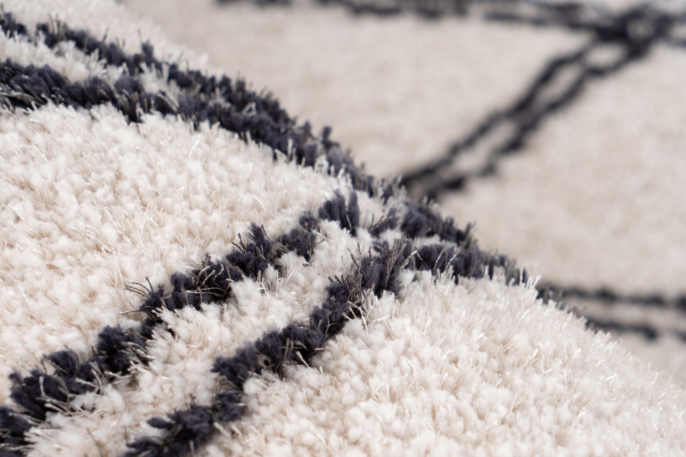 me gusta Teppich »Orlando 325«, rechteckig, 27 mm Höhe, Weicher Hochflorteppich, dezent gestaltet,Fussbodenheizung geeignet