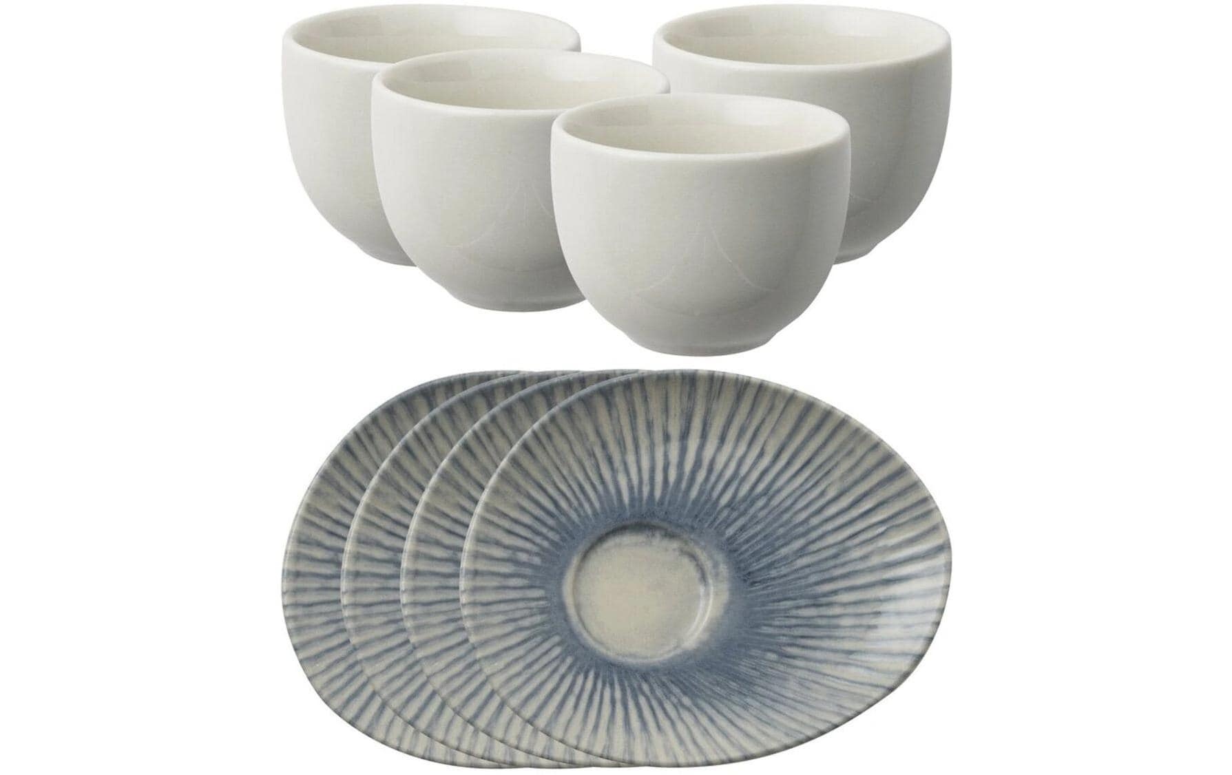 Image of Arthur Krupp Kaffeeservice "Sunlight Blue 4 Stück"