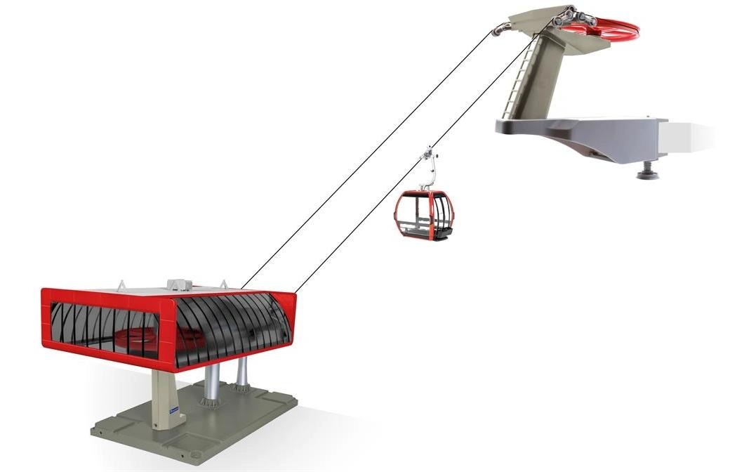 Image of Modellbausatz "Jägerndorfer Seilbahn D-Line 1:32" 1:32