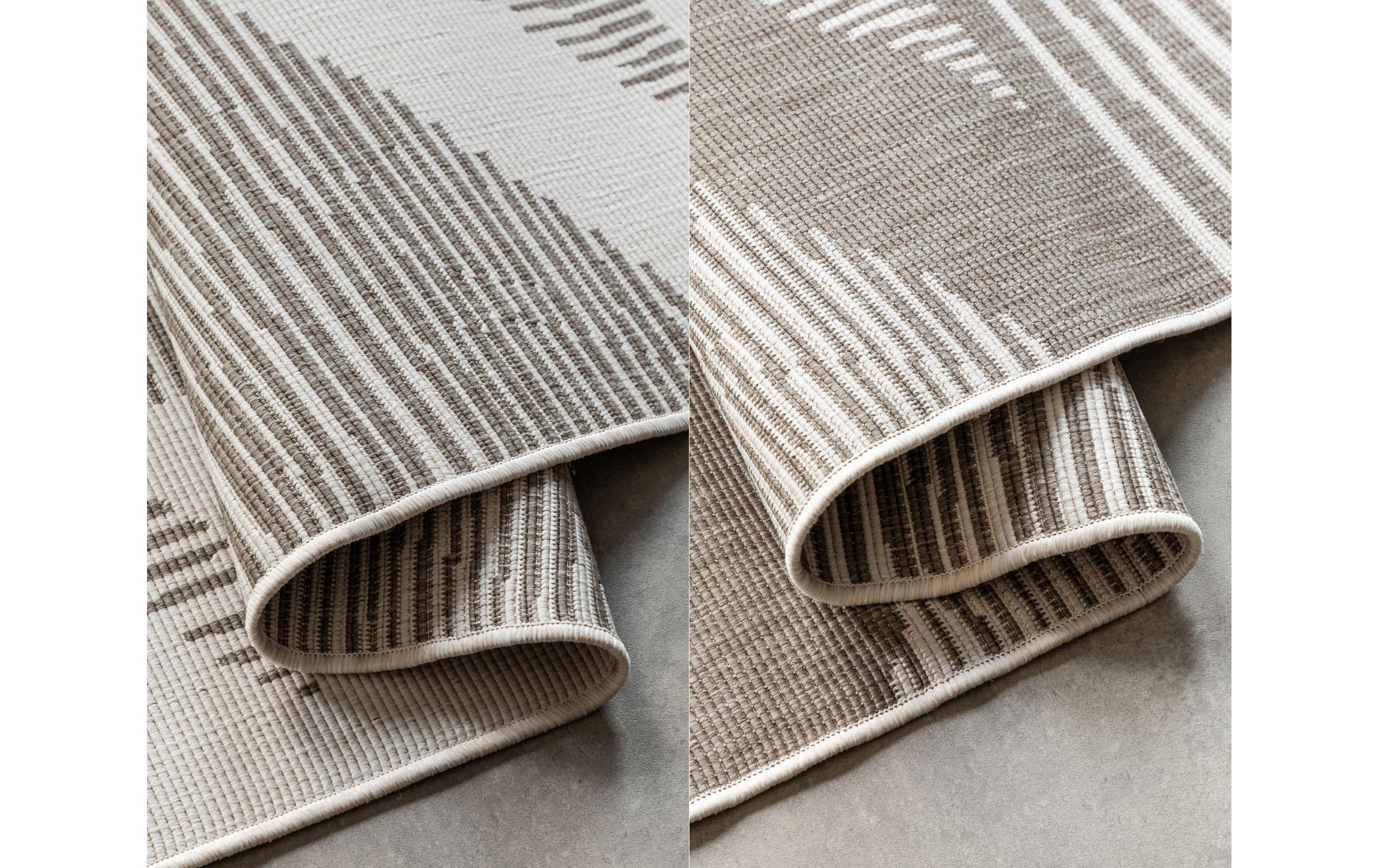 ELLE DECORATION Teppich »Rhombus 120 x 170 cm Linen«