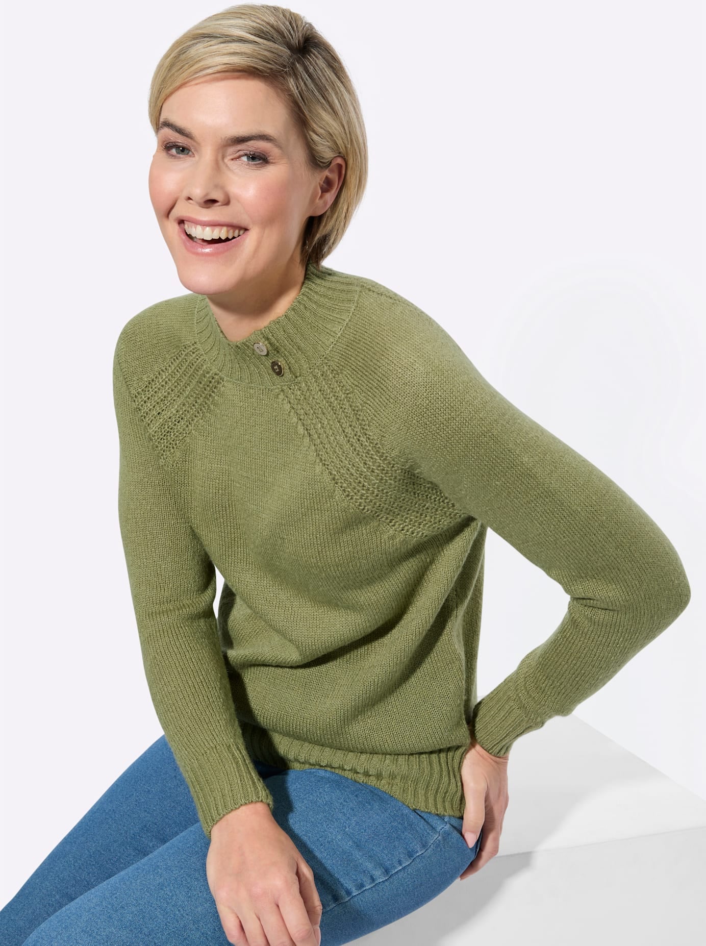 Classic Basics Stehkragenpullover »Stehkragen-Pullover«