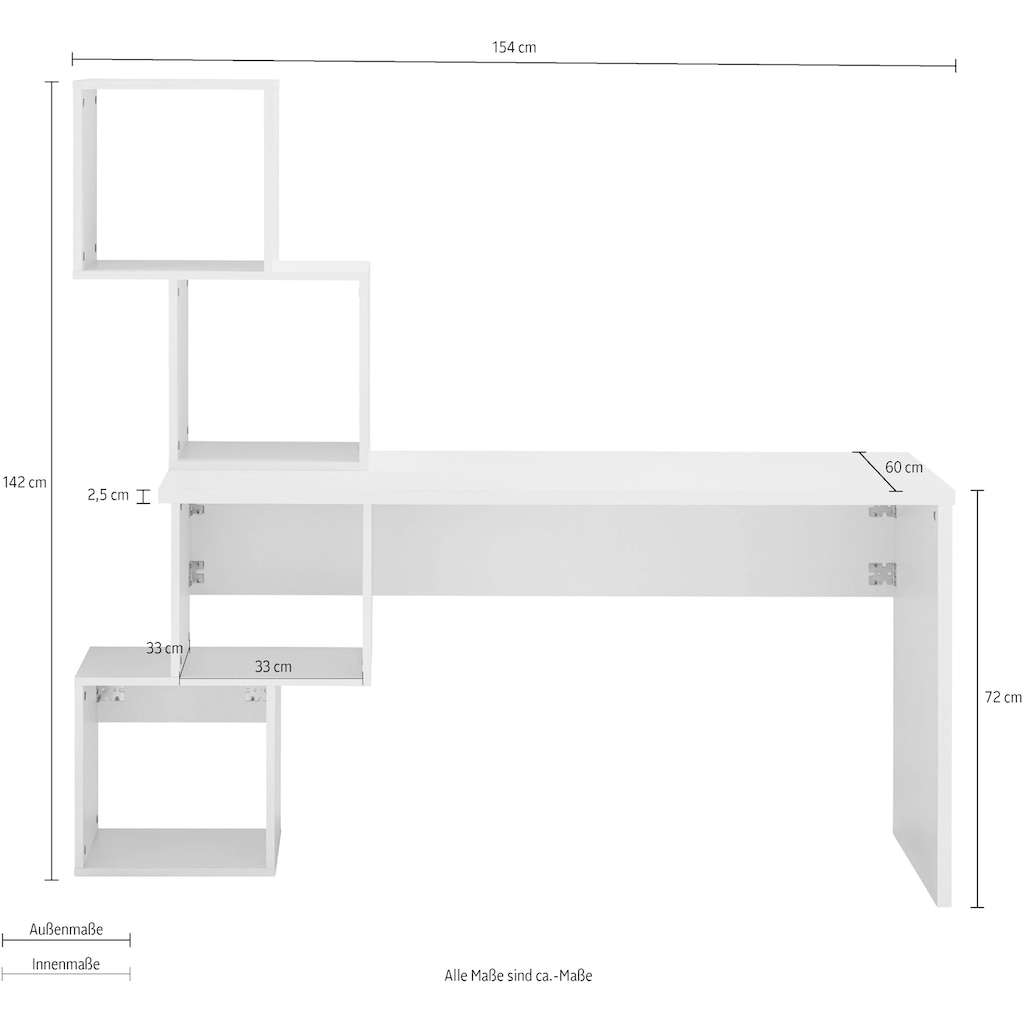 VOGL Möbelfabrik Schreibtisch »Reggi«