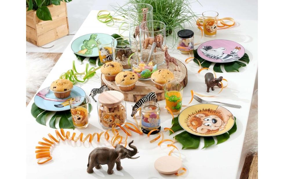 Ritzenhoff & Breker Kinderbesteck »Happy Zoo 4-teilig«