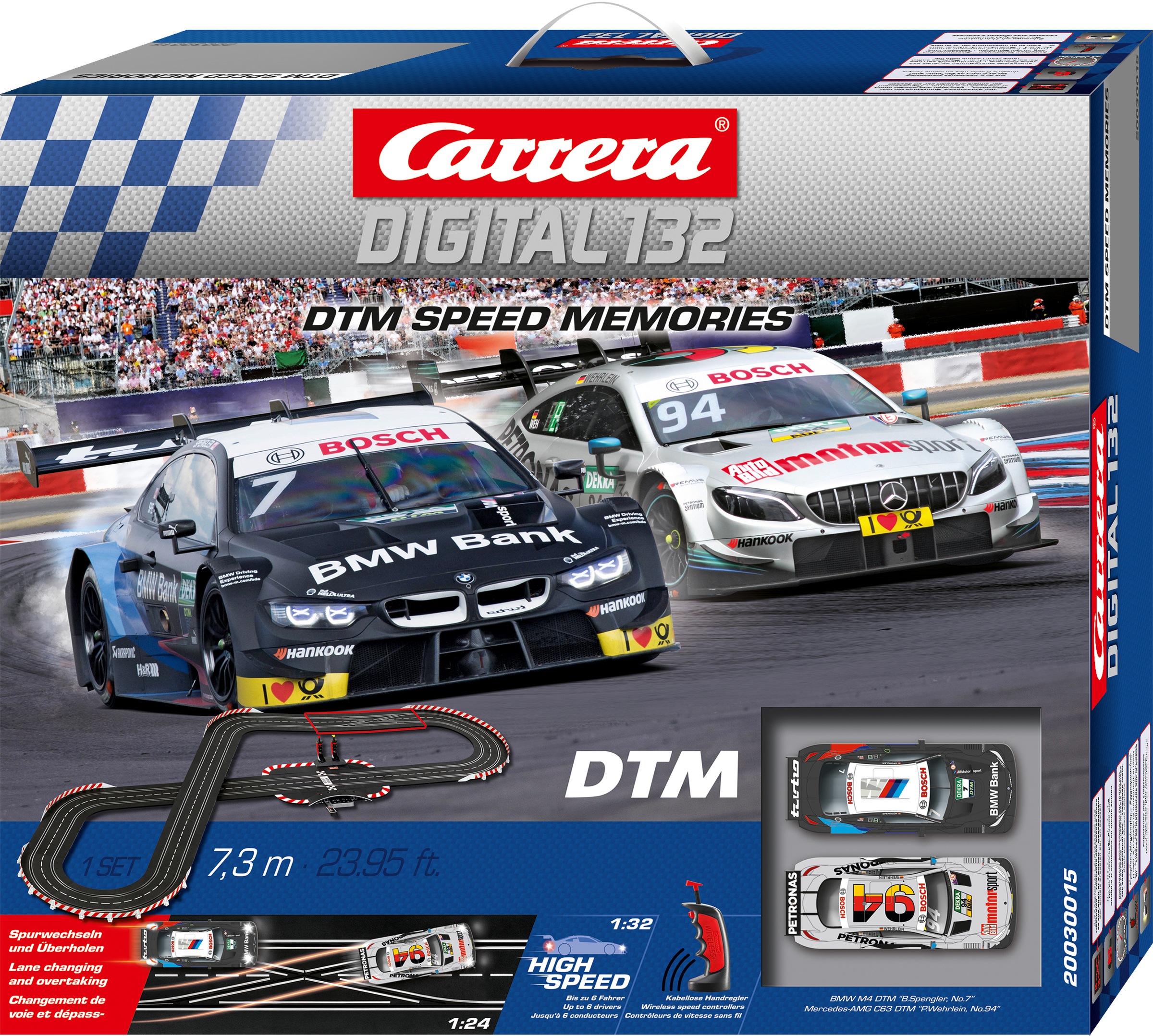 Image of Carrera® Autorennbahn »Carrera® Digital 132 - DTM Speed Memories« bei Ackermann Versand Schweiz