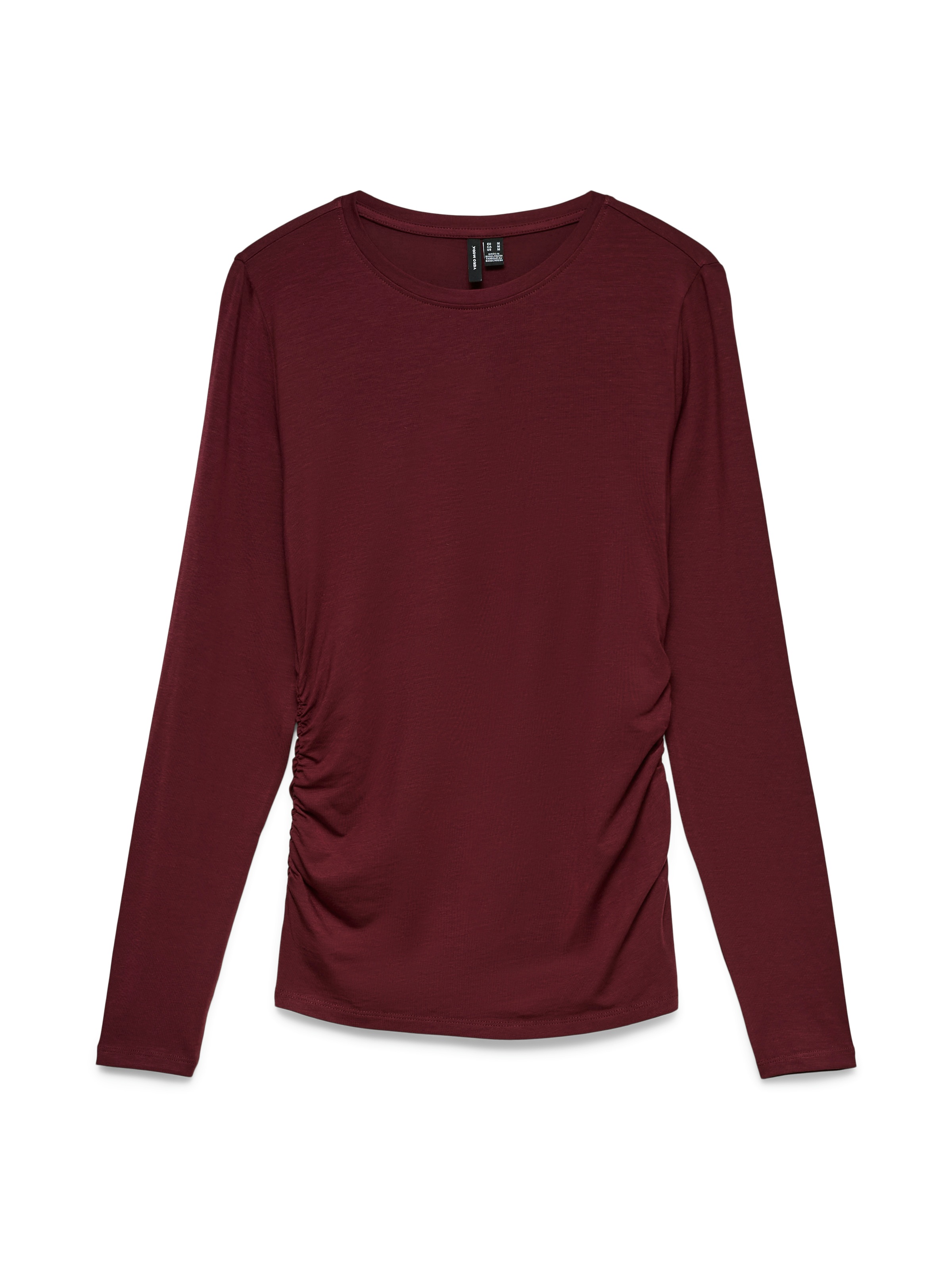 Vero Moda Langarmshirt »VMAVA SARAH LS TOP JRS NOOS« Materialmix, regular fit