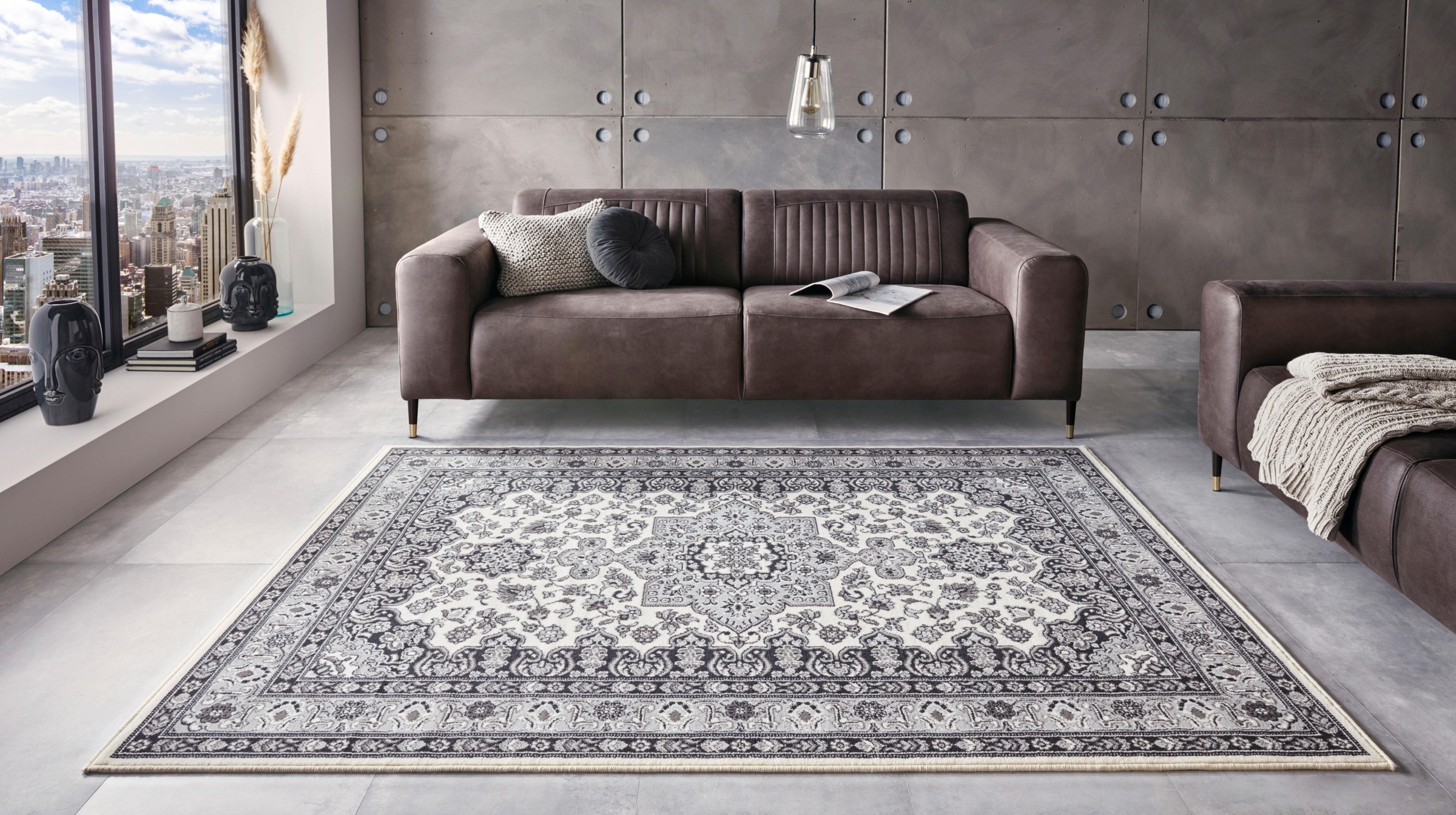HANSE Home Teppich »Parun Täbriz«, rechteckig, 9 mm Höhe, Kurzflor, Orient, Läufer, Vintage, Esszimmer, Wohnzimmer, Flur