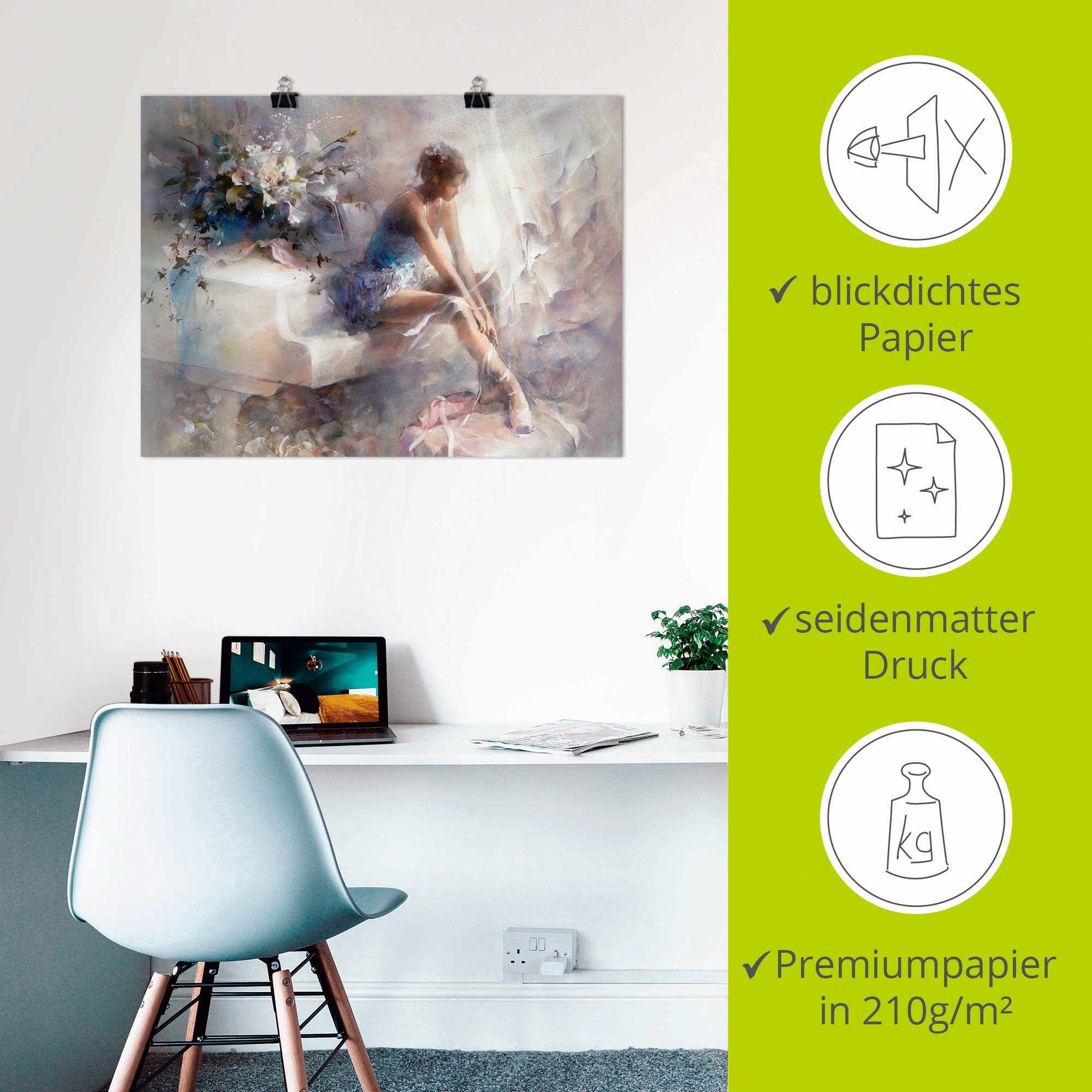 Artland Wandbild »Melodien« Sport 1 Stk. tlg. als Leinwandbild, Poster in verschied. Grössen