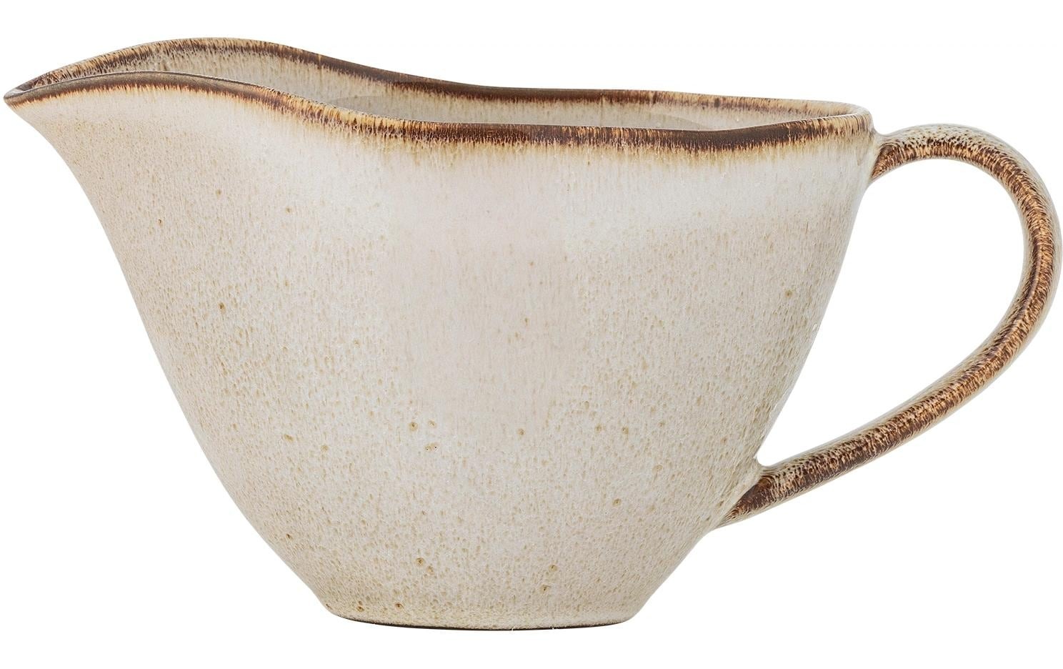 Image of Bloomingville Sauciere "Sandrine 1 Stück" aus Steinzeug Spülmaschinenfest