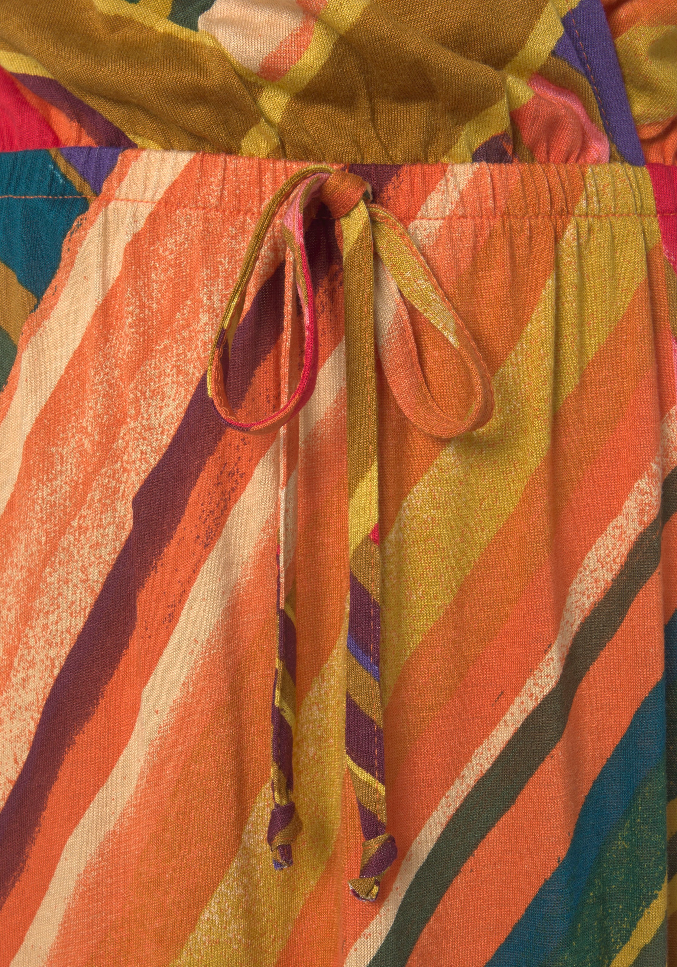 LASCANA Maxikleid, mit Alloverdruck