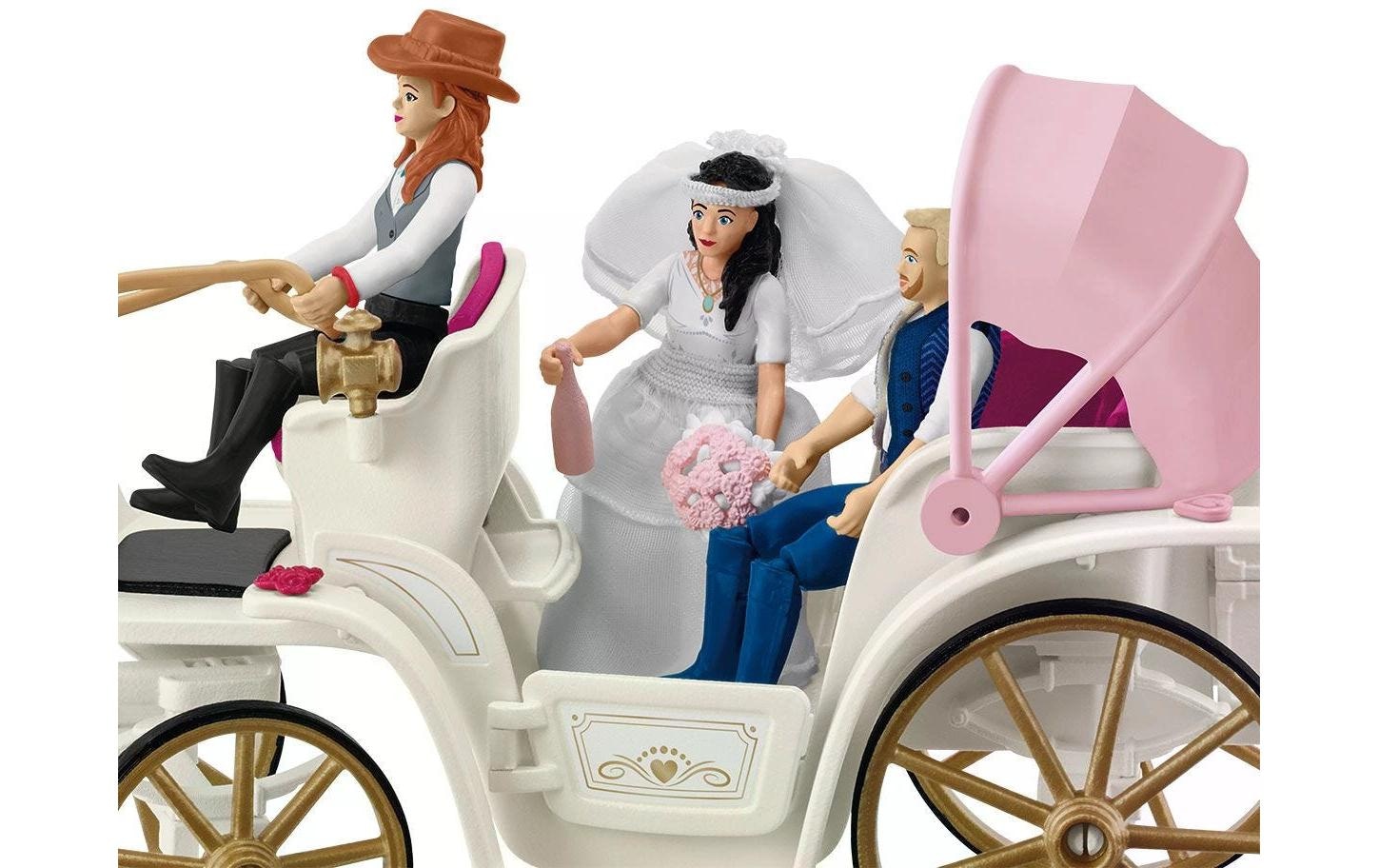 Schleich® Spielfigur »Horse Club Hochzeitskutsche«