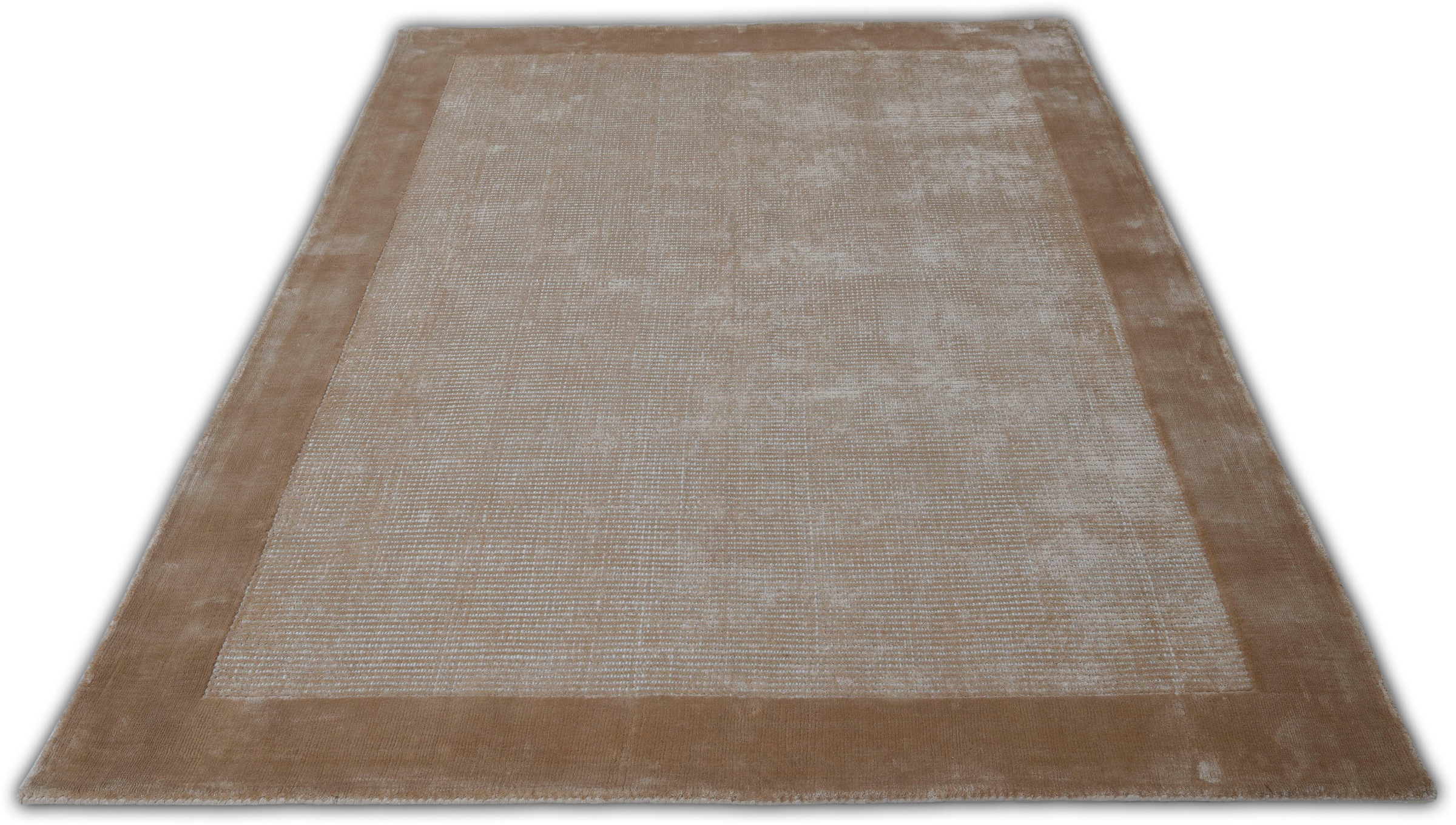 Image of DELAVITA Teppich »Ajala«, rechteckig, 9 mm Höhe, Seidenoptik mit Bordüre, Kurzflor, idealer Teppich für Wohnzimmer & Schlafzimmer bei Ackermann Versand Schweiz
