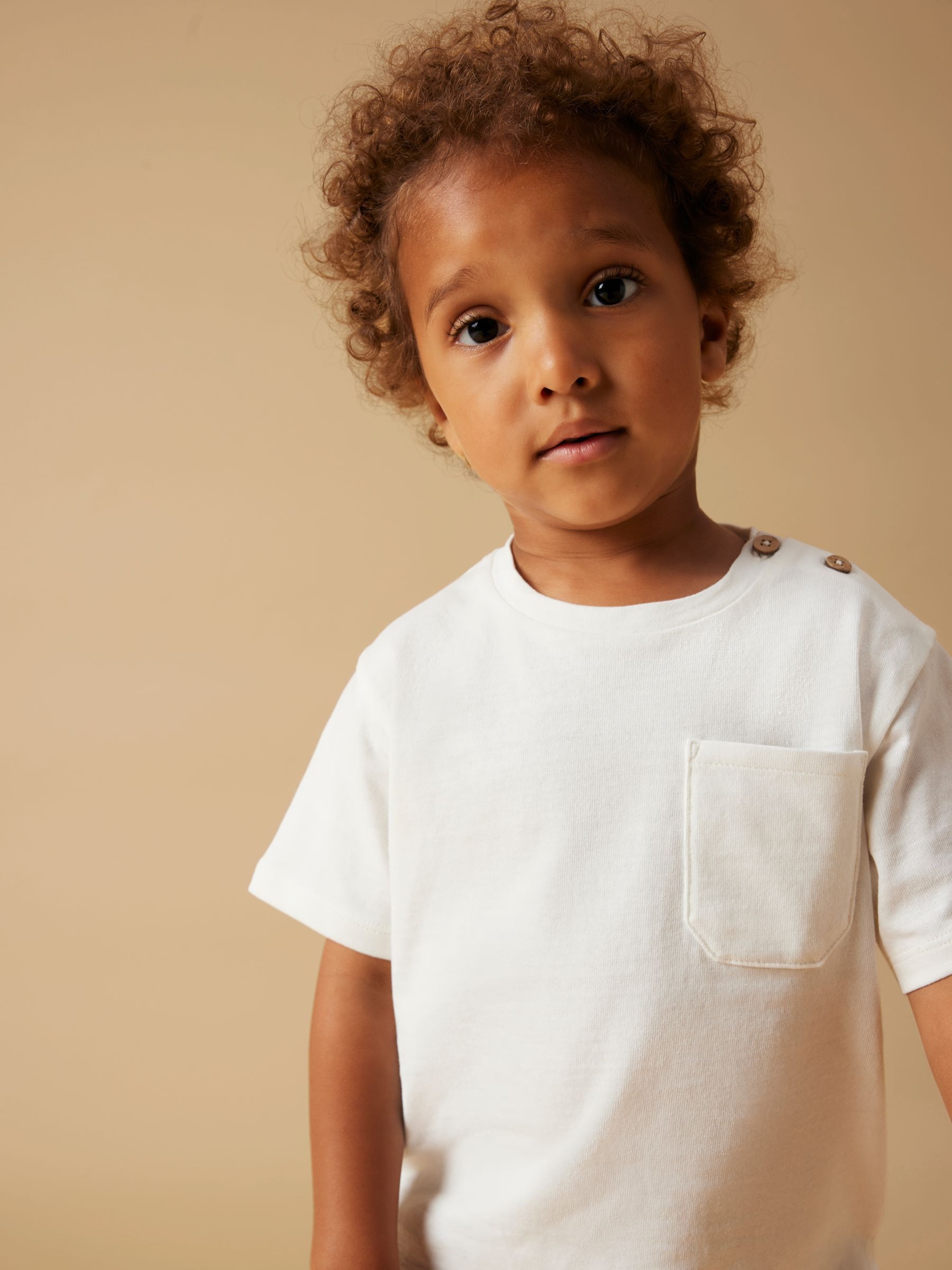 Image of Lil Atelier T-Shirt "NMMDOLAN SS LOOSE TOP LIL NOOS" Baumwolle, regular fit