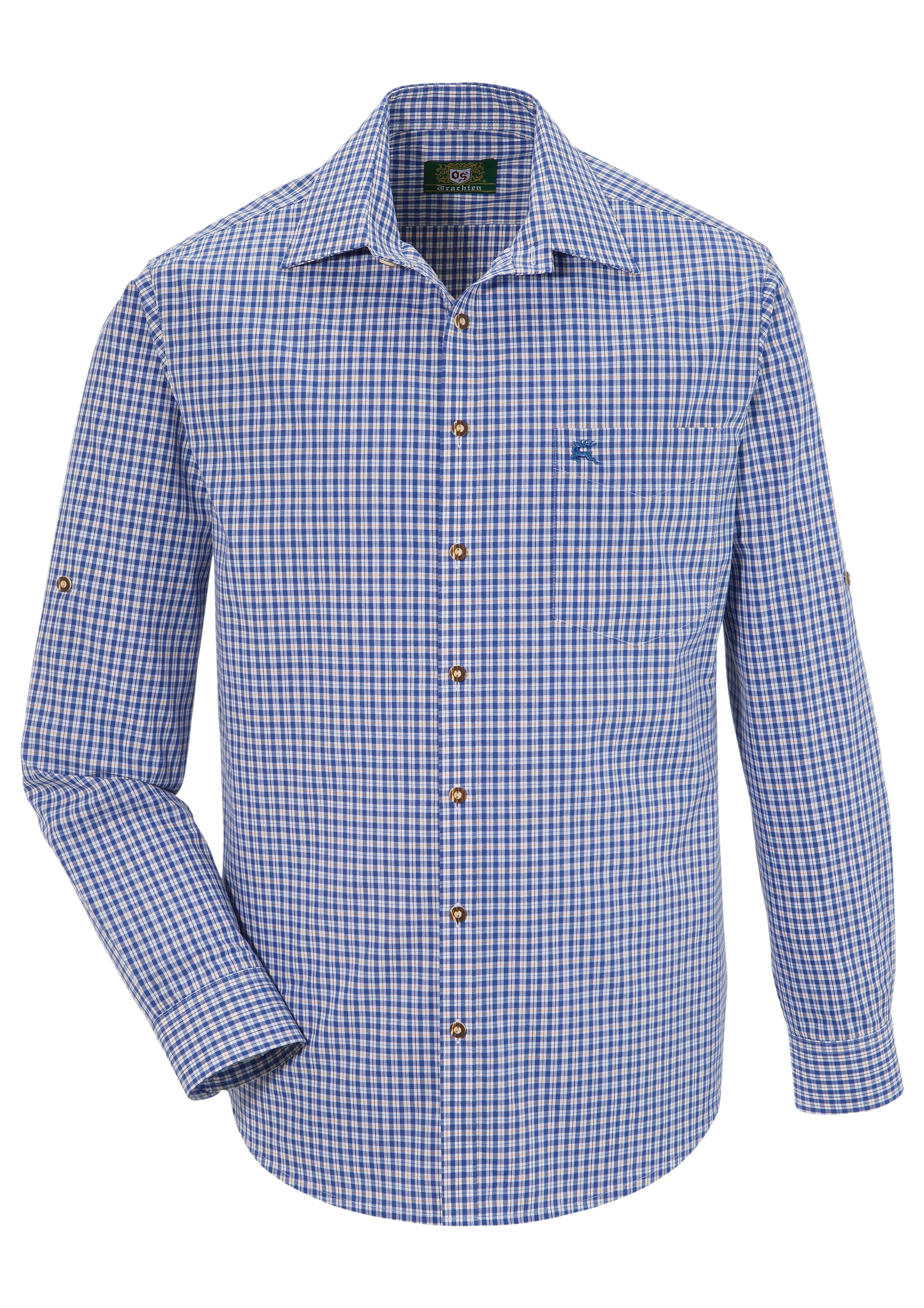 Image of OS-Trachten Trachtenhemd, im Karo-Look bei Ackermann Versand Schweiz