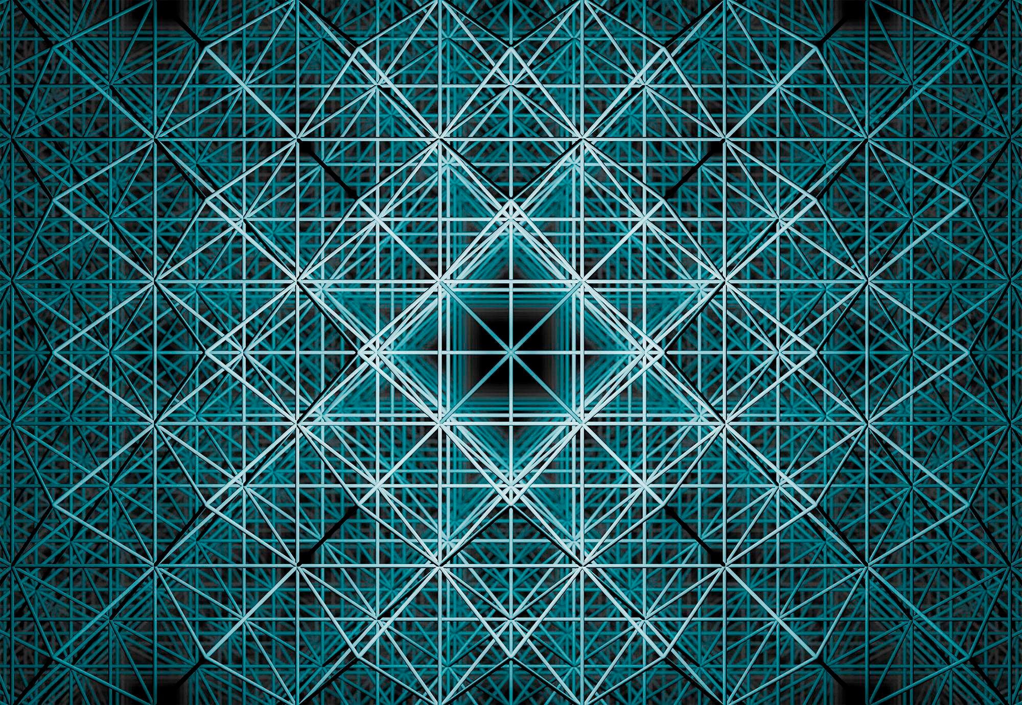 Image of Komar Vliestapete "Vlies - Matrix - Grösse 368 x 248 cm" bedruckt glatt Wohnzimmer, Schlafzimmer