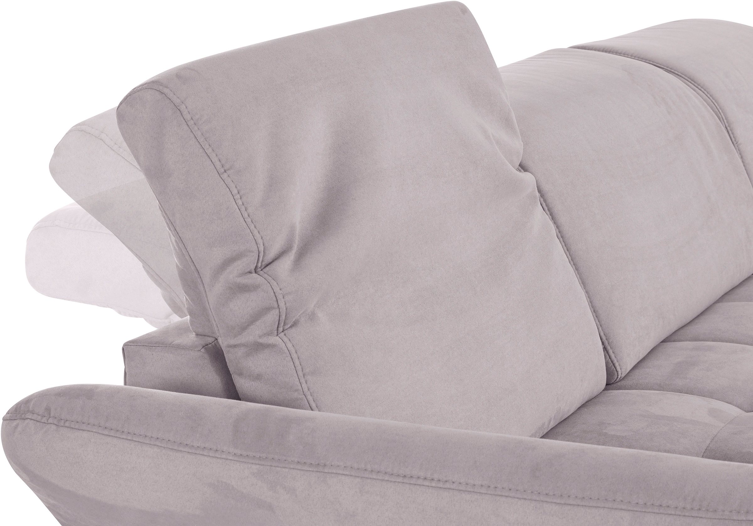 INOSIGN Ecksofa »Fresh L-Form«, Federkern, wahlweise Kopfteilverstellung und motorischer Vorziehsitz
