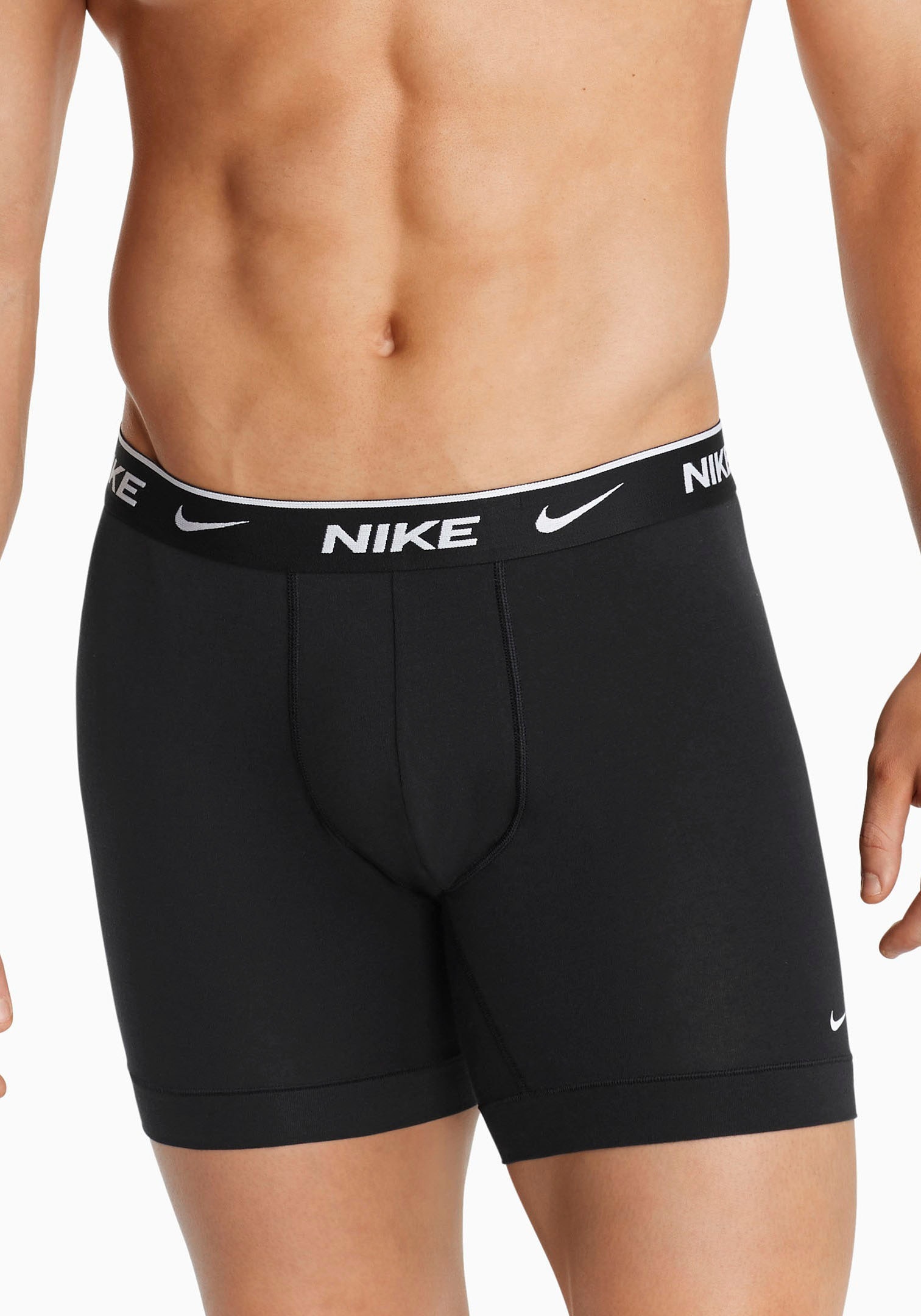 NIKE Underwear Boxer »BOXER BRIEF 3PK« Packung, 3er, 3 cuis mit Logo-Elastikbund