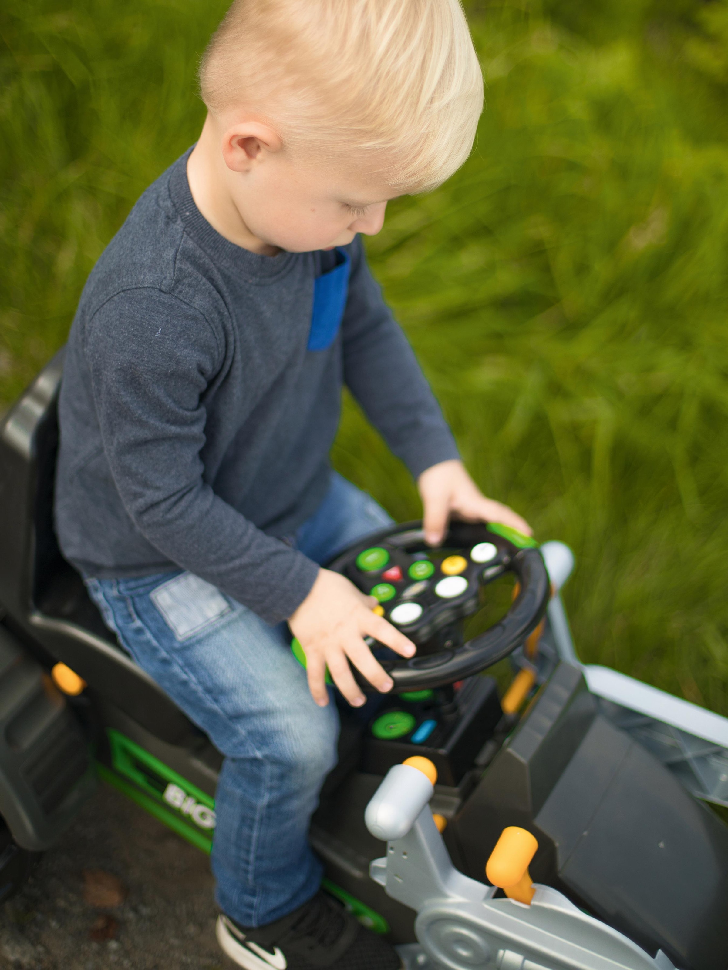 BIG Spielfahrzeug-Lenkrad »BIG Tractor Sound Wheel«, mit Soundfunktion