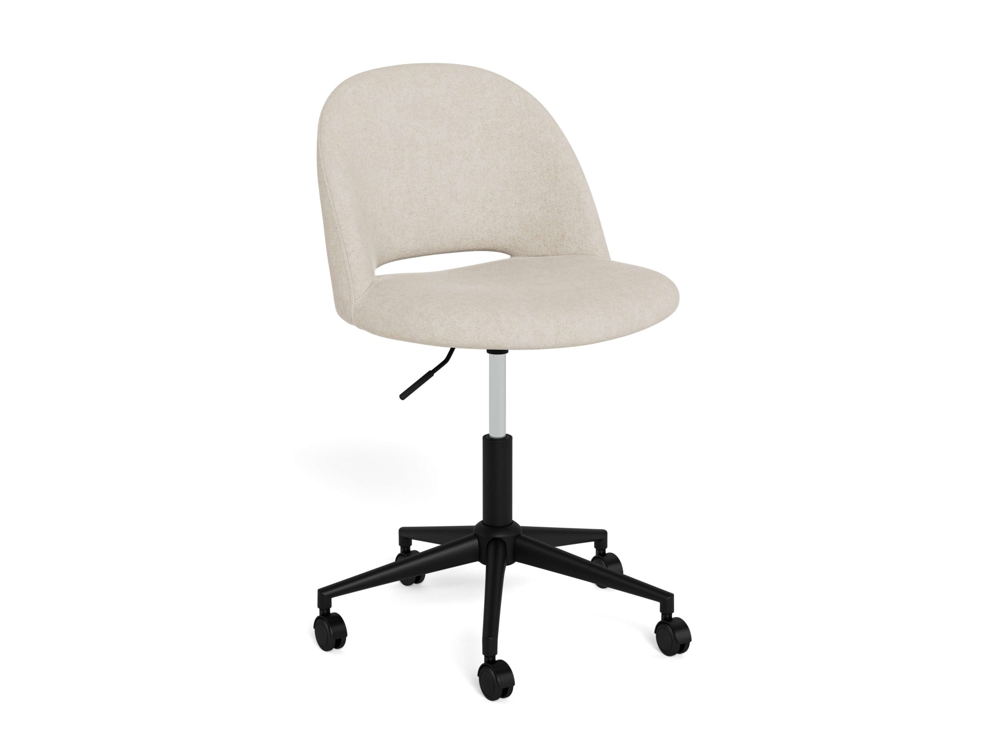 Image of ACTONA GROUP Schreibtischstuhl "Allan - gepolsterter Bürostuhl mit Drehfunktion" () Höhenverstellbar durch Gasdruckfeder. Ideal fürs Home Office