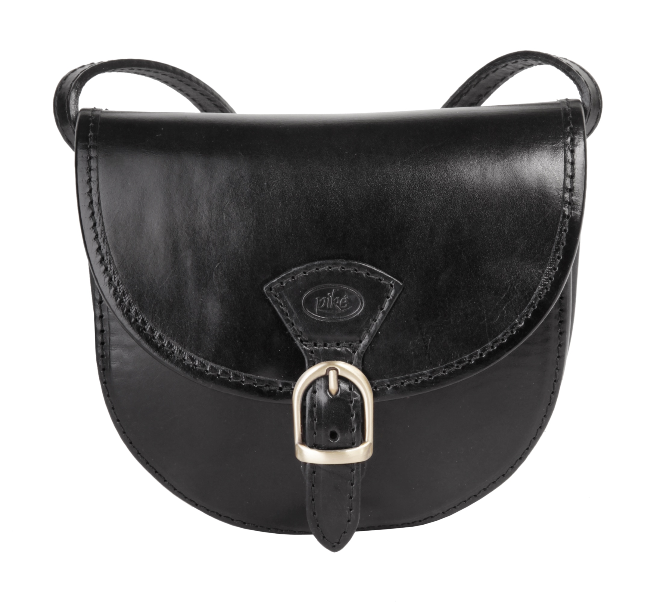 Image of Piké Umhängetasche "PIKÉ Damen echt Leder, Made in Italy" echt Leder, Made in Italy