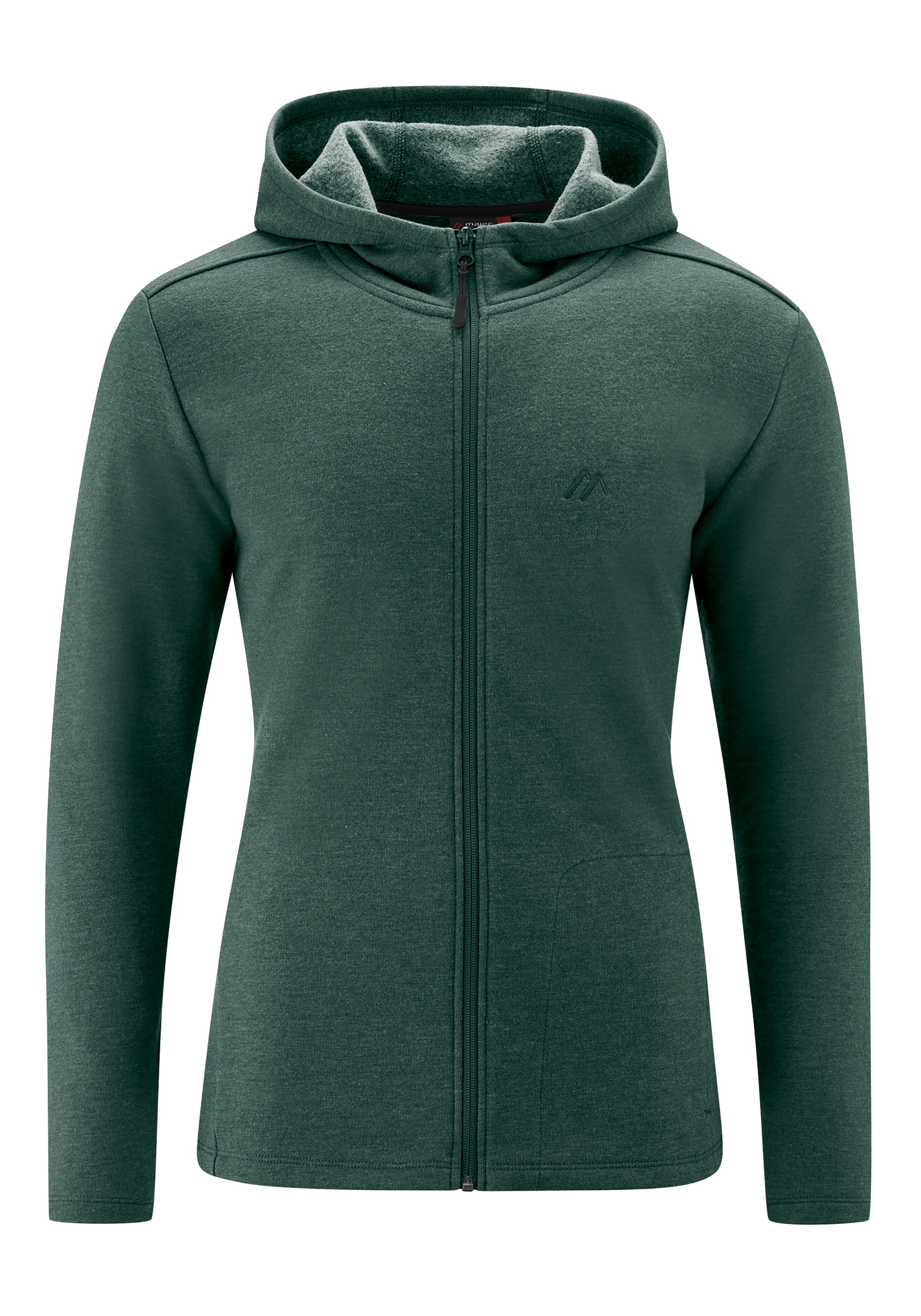 Image of Maier Sports Fleecejacke »Ulva CX M«, Funktionale Melange-Sweatjacke mit formschöner Kapuze bei Ackermann Versand Schweiz
