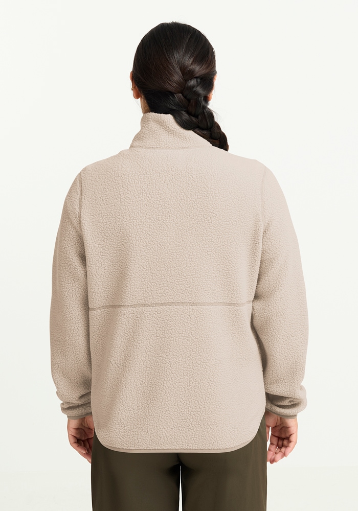 Jack Wolfskin Fleecejacke »LITE CURL FZ W« atmungsaktives Material, elastische Kanten, Reissverschlusstaschen