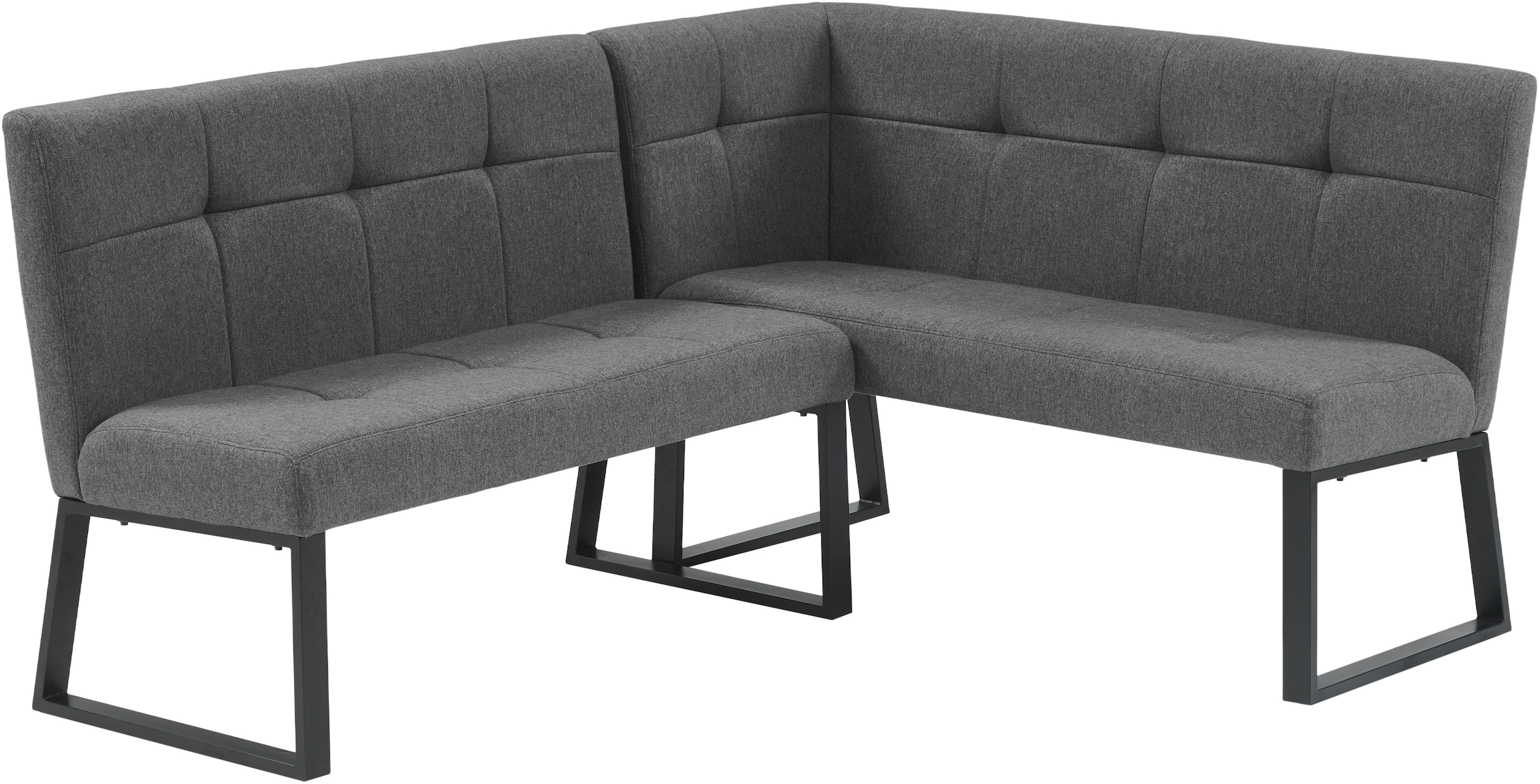 GOODproduct Eckbankgruppe »Geranie, Sitzgruppe, Eckbank inkl. Stauraum, Esstisch, 2 Freischwinger« Set, Eckbank inkl. Stauraum wahlweise links und rechts montierbar, 4 tlg. tlg. Eckbank inkl. Stauraum wahlweise links oder rechts montierbar