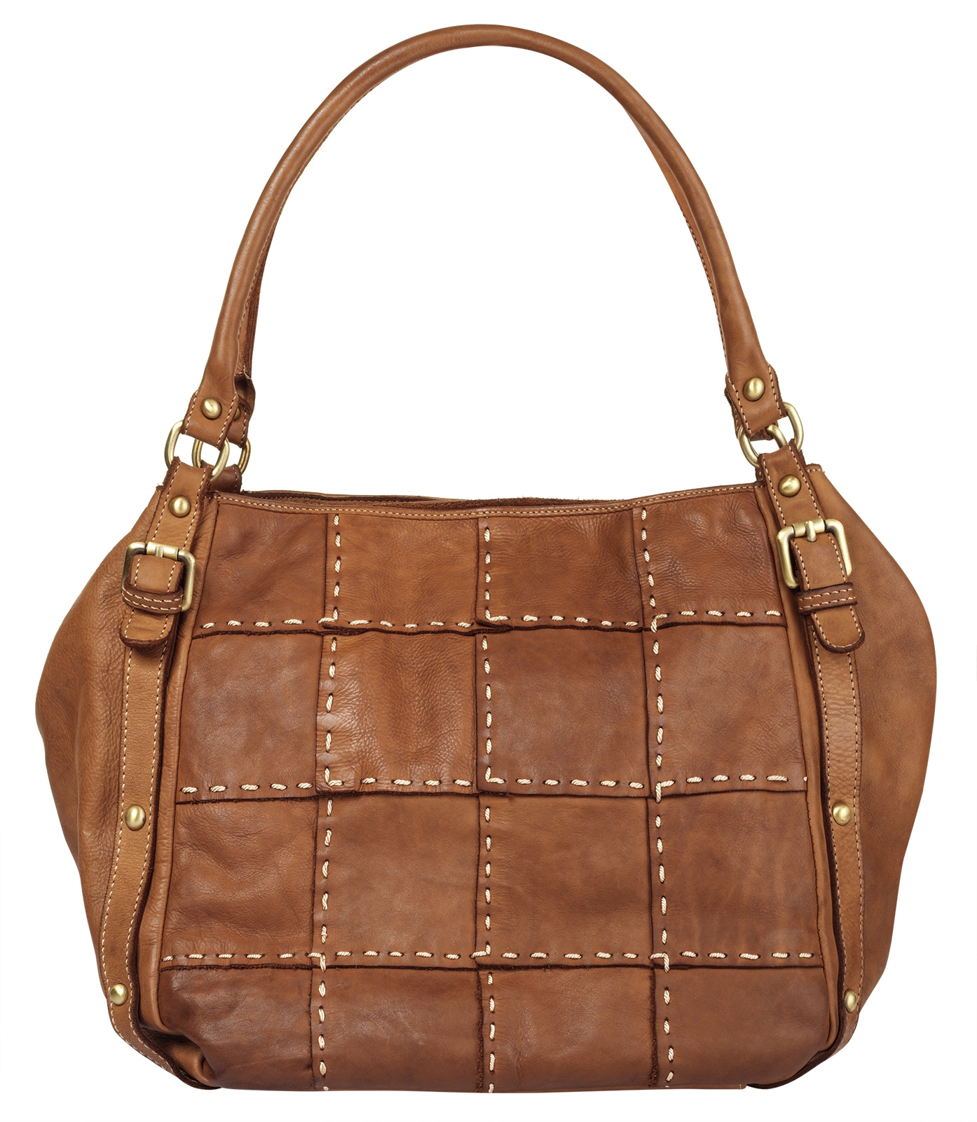 Samantha Look Shopper, echt Leder, Made in Italy