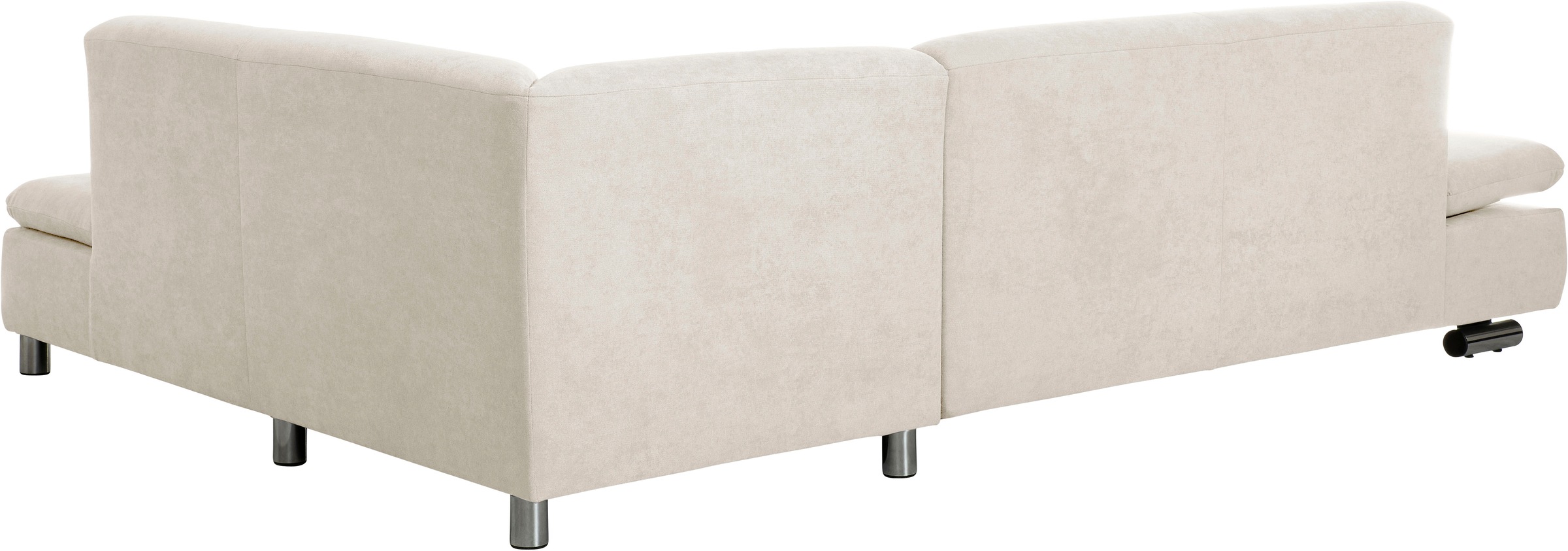 Max Winzer® Ecksofa »Toulouse modern und bequem, aktuelles Design, hoher Sitzkomfort«, mit klappbaren Armlehnen, Breite 271 cm