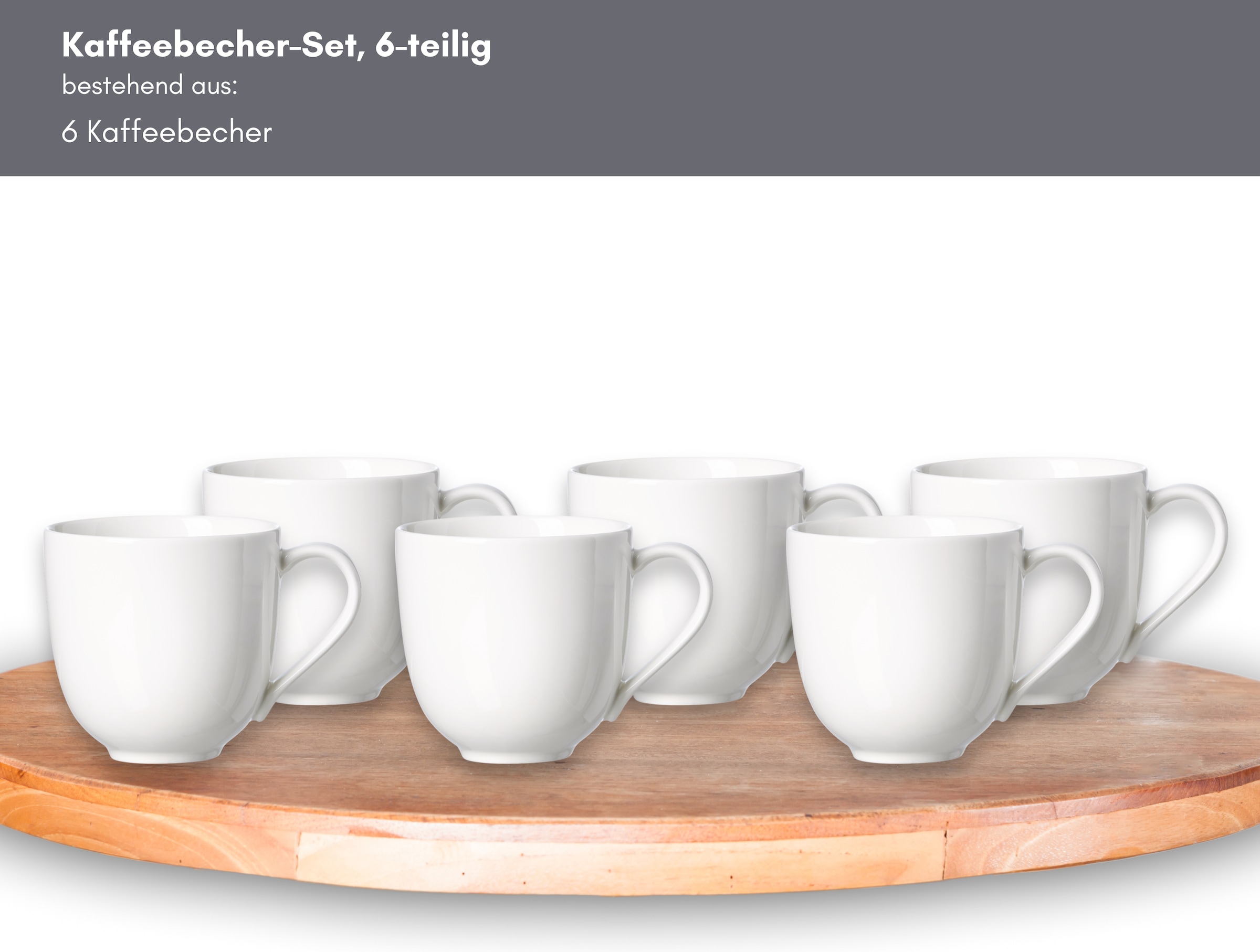 Ritzenhoff & Breker Becher »Skagen« 6-teilig, zeitlos moderne Ästhetik, 400 ml