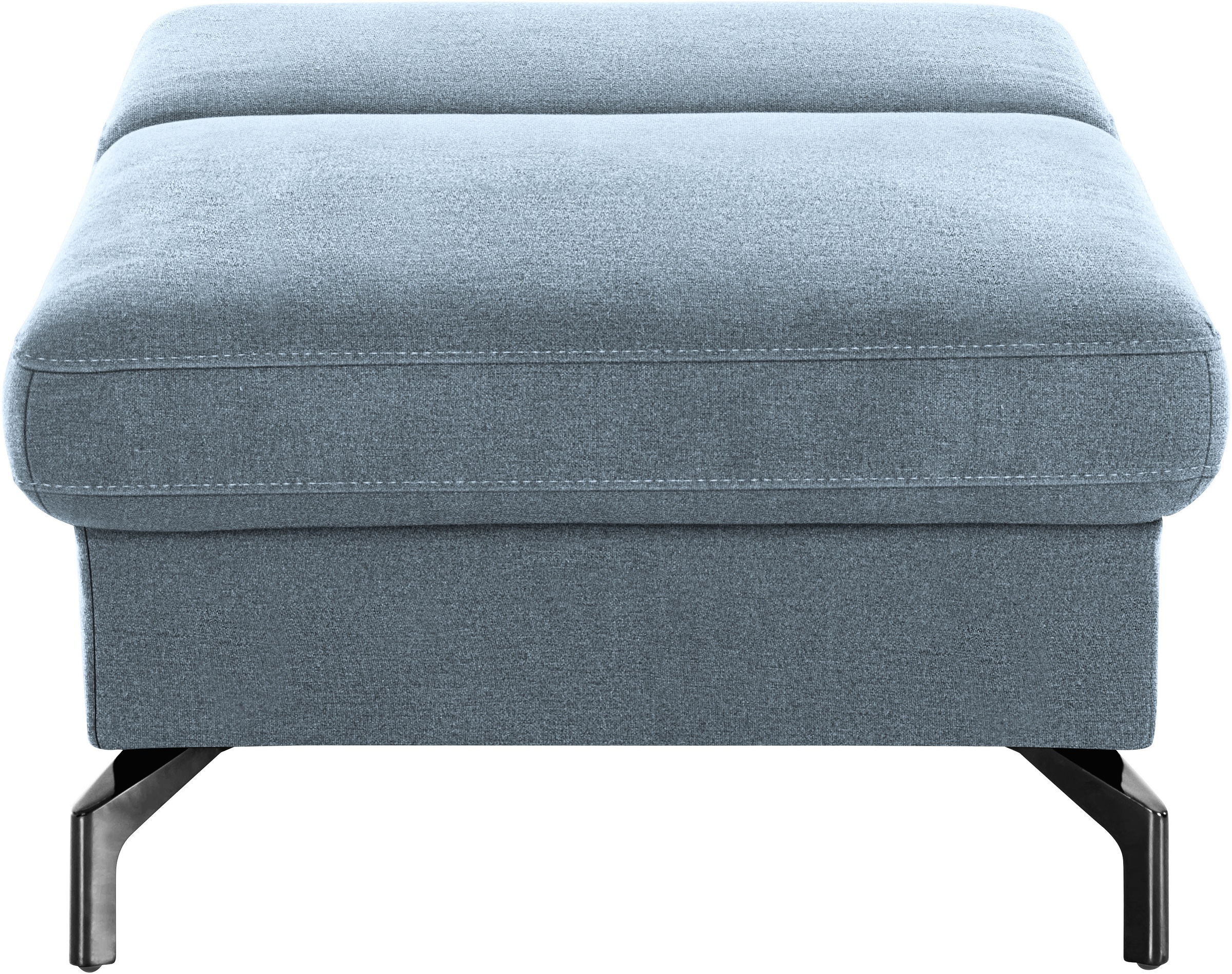 sit&more Hocker »Brisbane«, Fusshöhe 15 cm, mit Federkern und Klappfunktion
