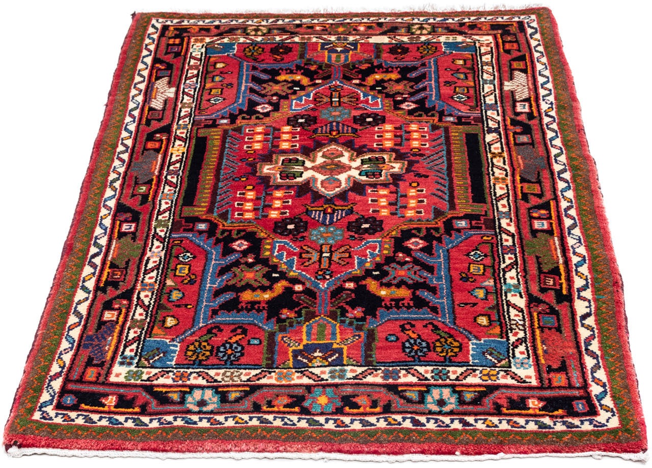 Image of morgenland Hochflor-Läufer »Täbriz - 40 Raj Medaillon Rosso 365 x 78 cm«, rechteckig, 0,8 mm Höhe, Unikat mit Zertifikat bei Ackermann Versand Schweiz