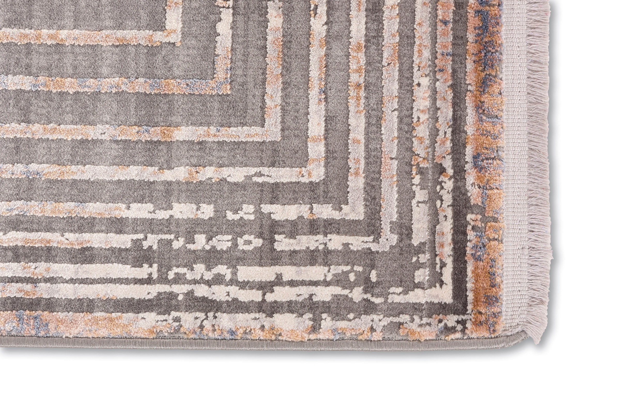 ASTRA Tapis »Mirano 233« Rectangulaire 7 mm Höhe 3-D Effekt, Viskose, seidig schimmernd, Hoch Tief