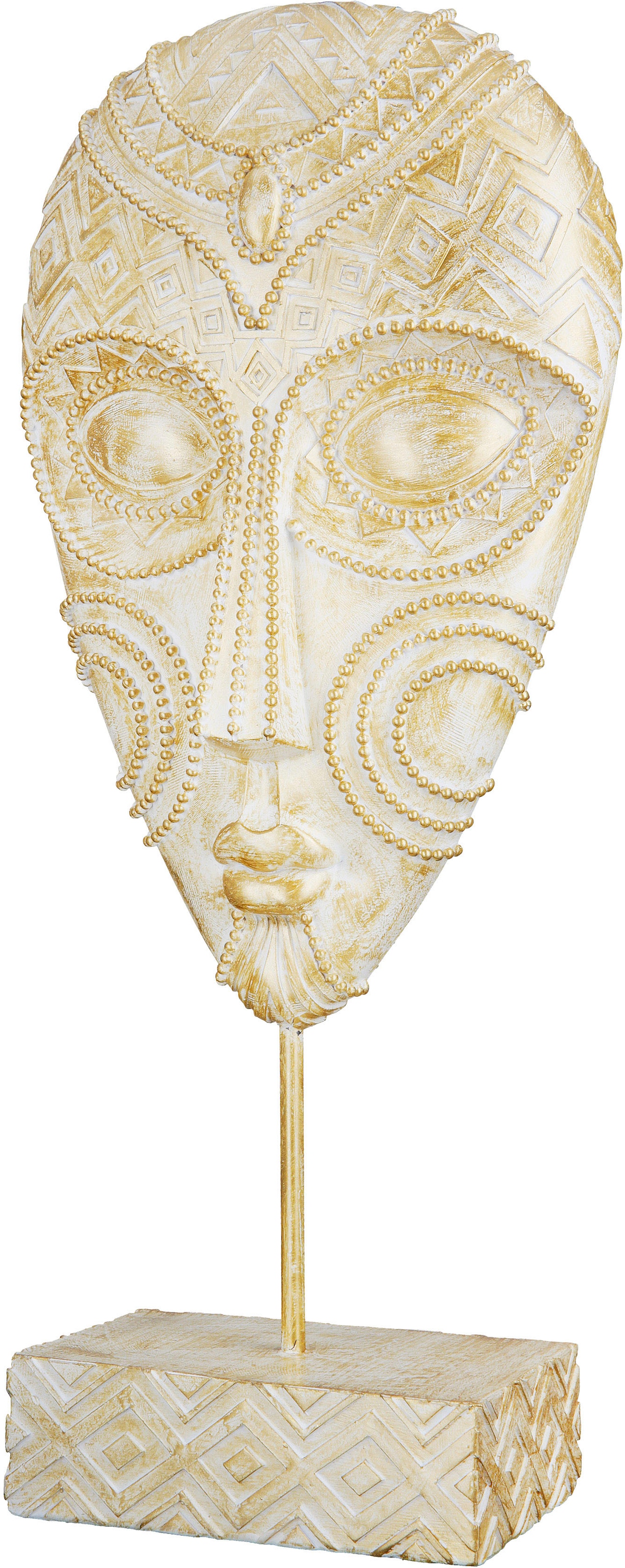 Image of GILDE Wanddekoobjekt "Skulptur Giseh"