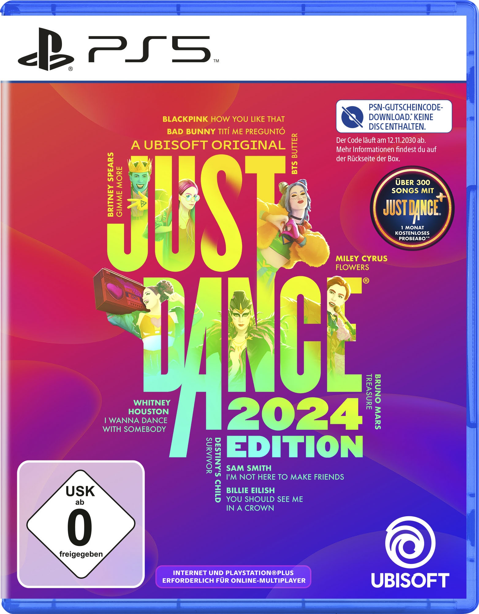 Spielesoftware »Just Dance 2024 Edition (Code in a box)«, PlayStation 5