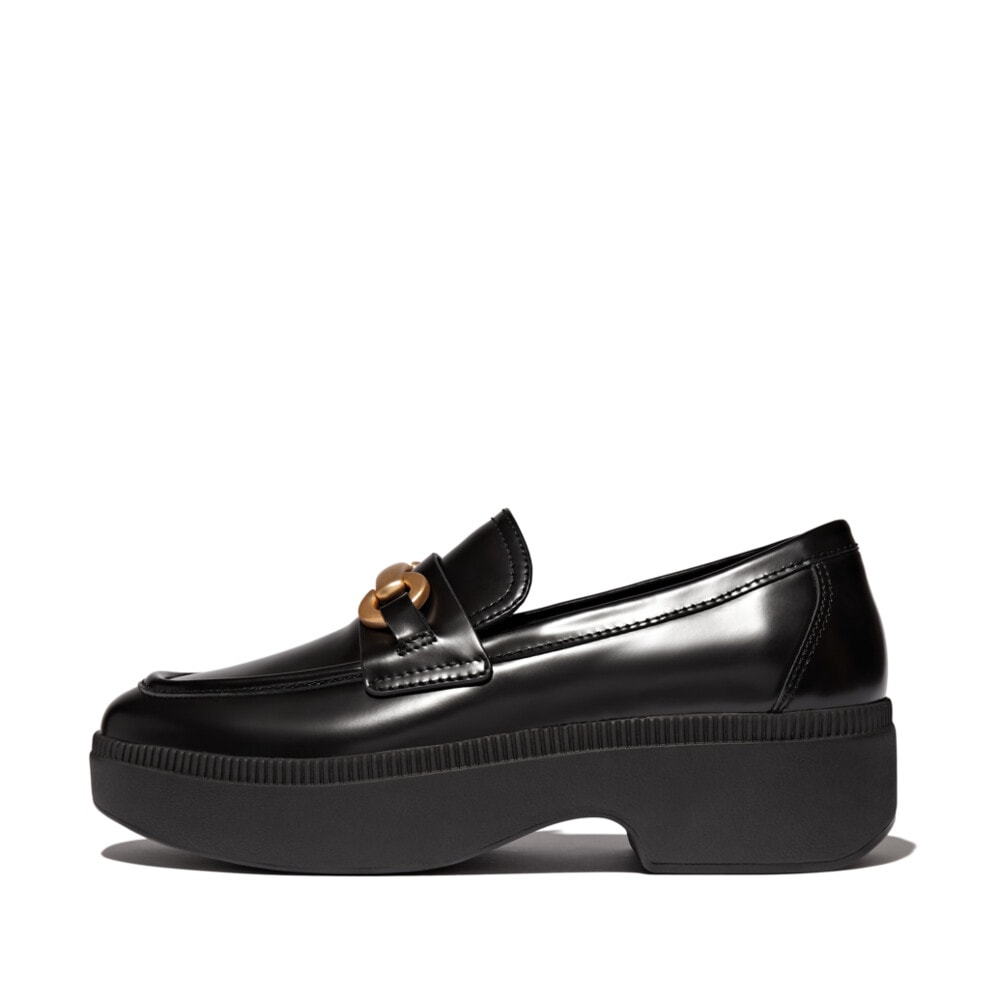 Fitflop Loafer »Chunky Snaffle Box«, Loafer, Slipper mit schicker Schmuckspange, schmale Form