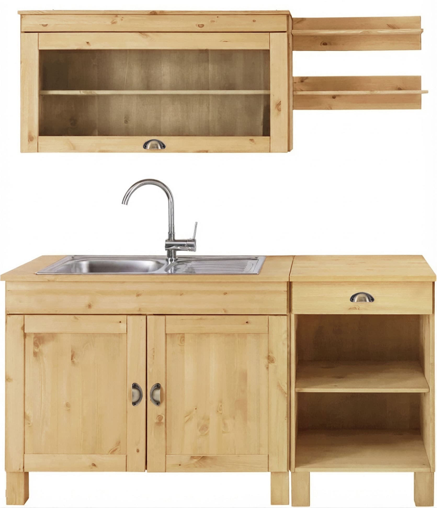 Image of Home affaire Pantryküche "Oslo" Breite 150 cm, ohne E-Geräte