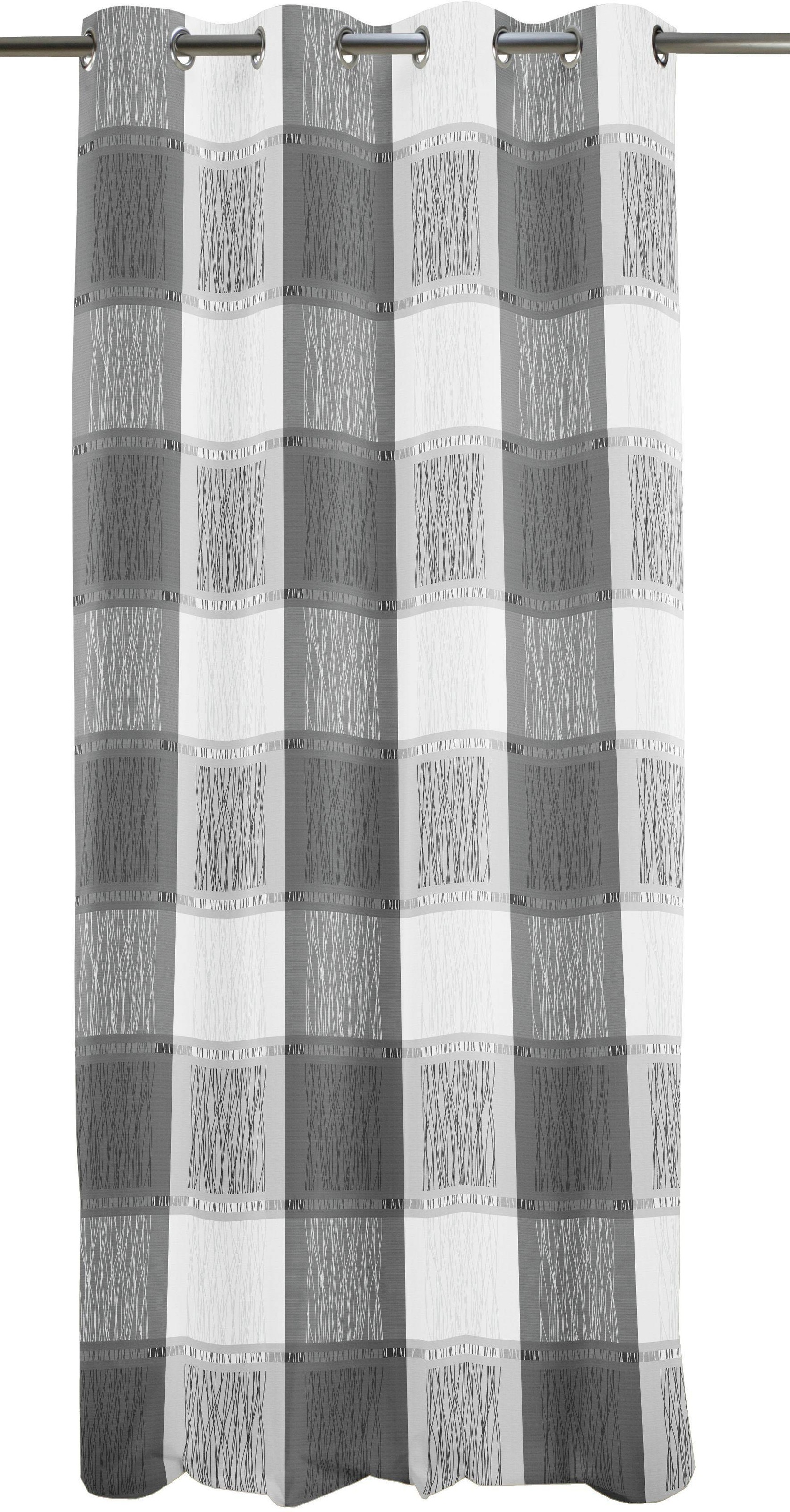 Image of APELT Vorhang »COMO«, (1 St.), HxB: 245x140, Como, Ösenschal mit Metallösen bei Ackermann Versand Schweiz