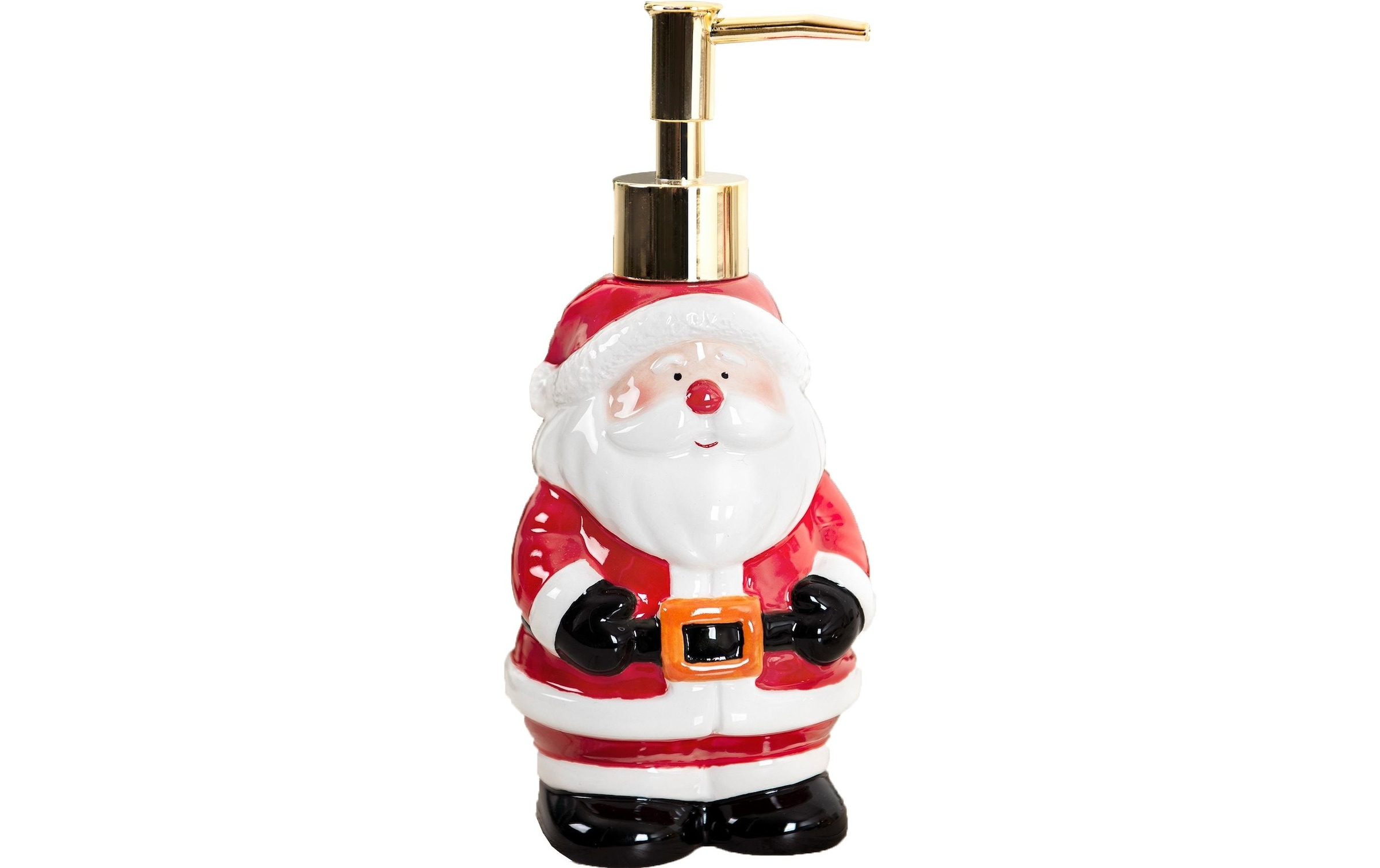 Seifenspender »Santa Claus 420 ml, Rot/Schwarz/Weiss«