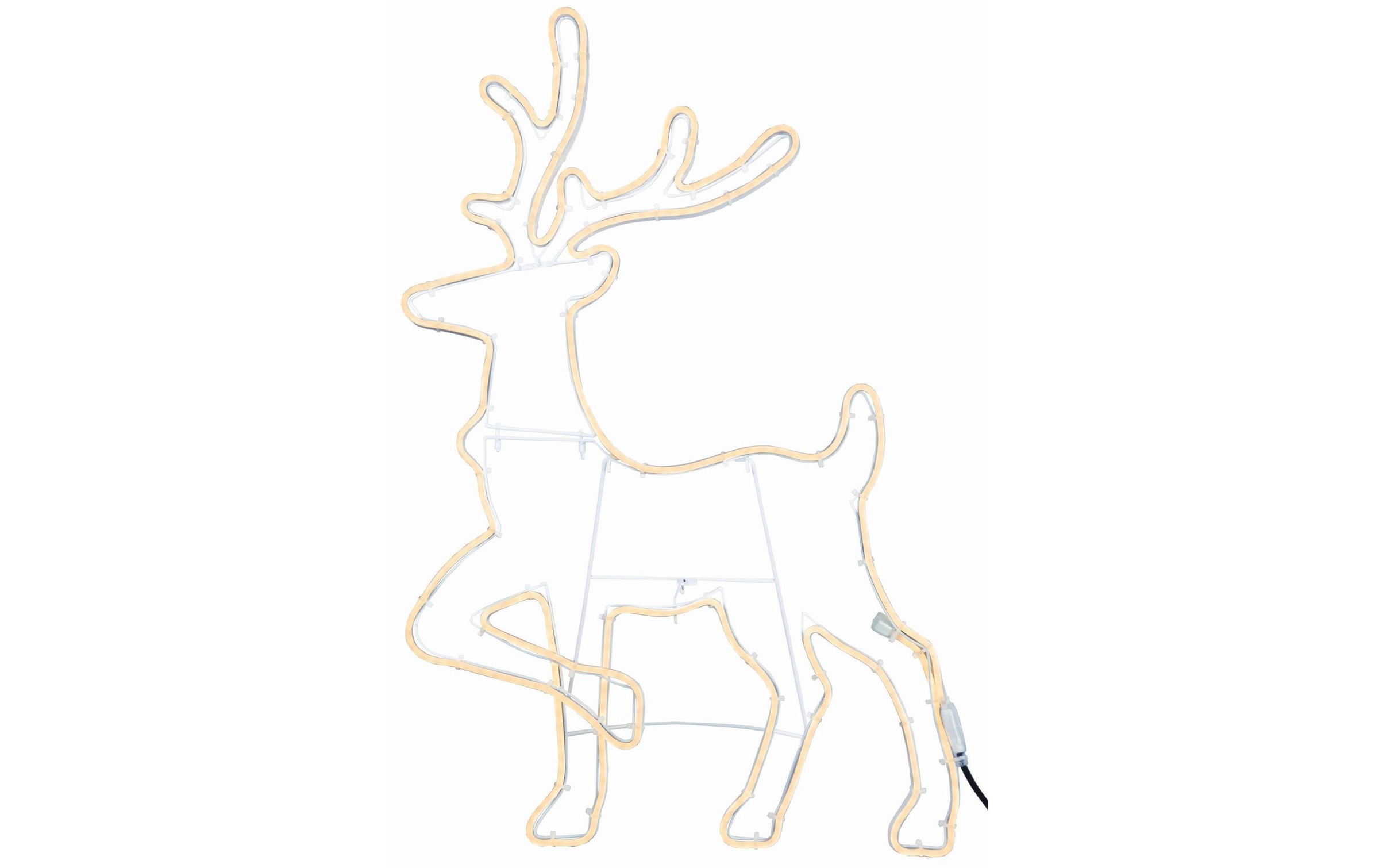 Image of STAR TRADING LED Dekofigur »LED Fensterhänger Neoled 96 cm Rentier« bei Ackermann Versand Schweiz