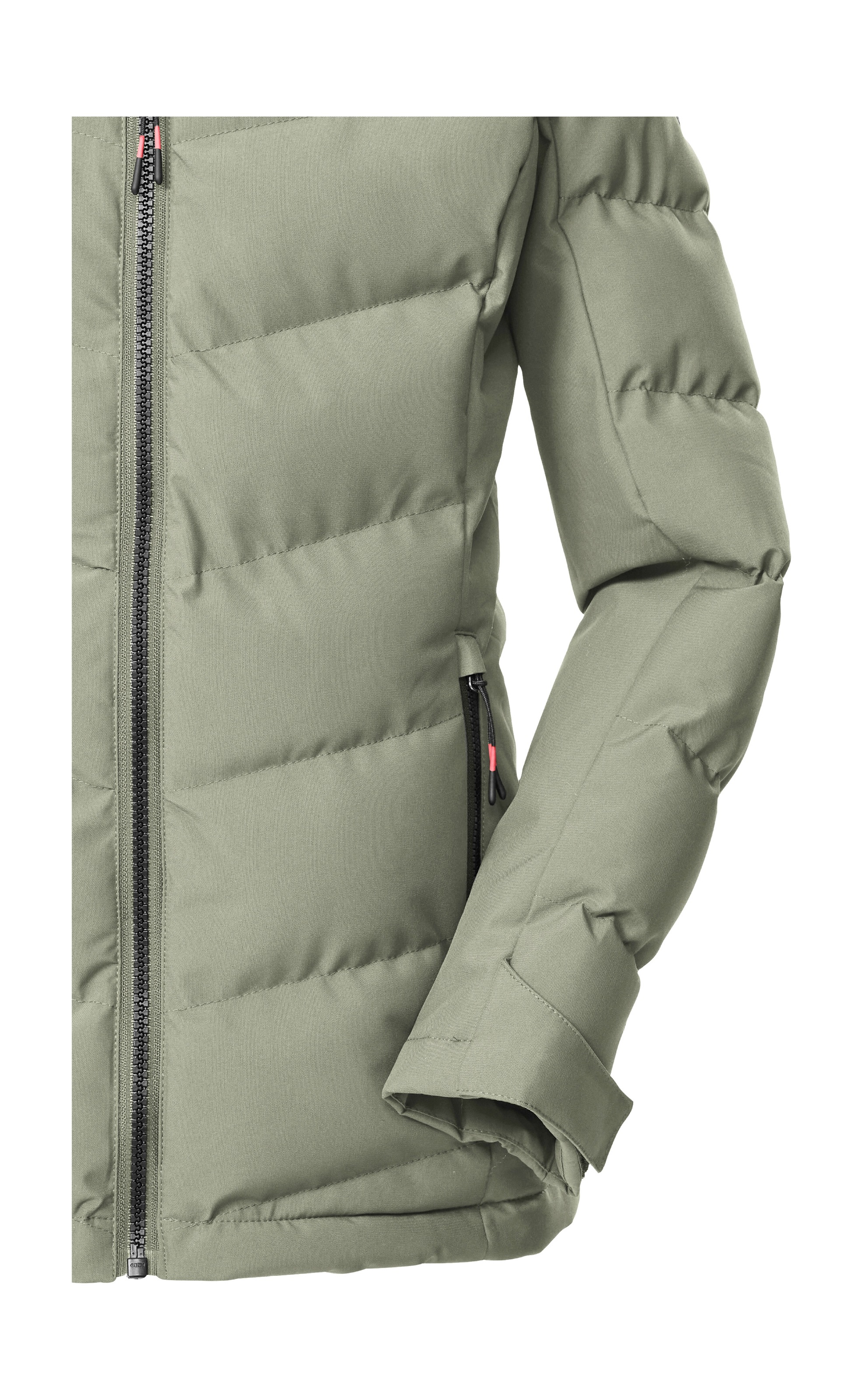 Killtec Steppjacke »KOW 220 GRLS QLTD JCKT« Winddichte, wasserabweisende Kinderjacke mit verstellbaren Bündchen